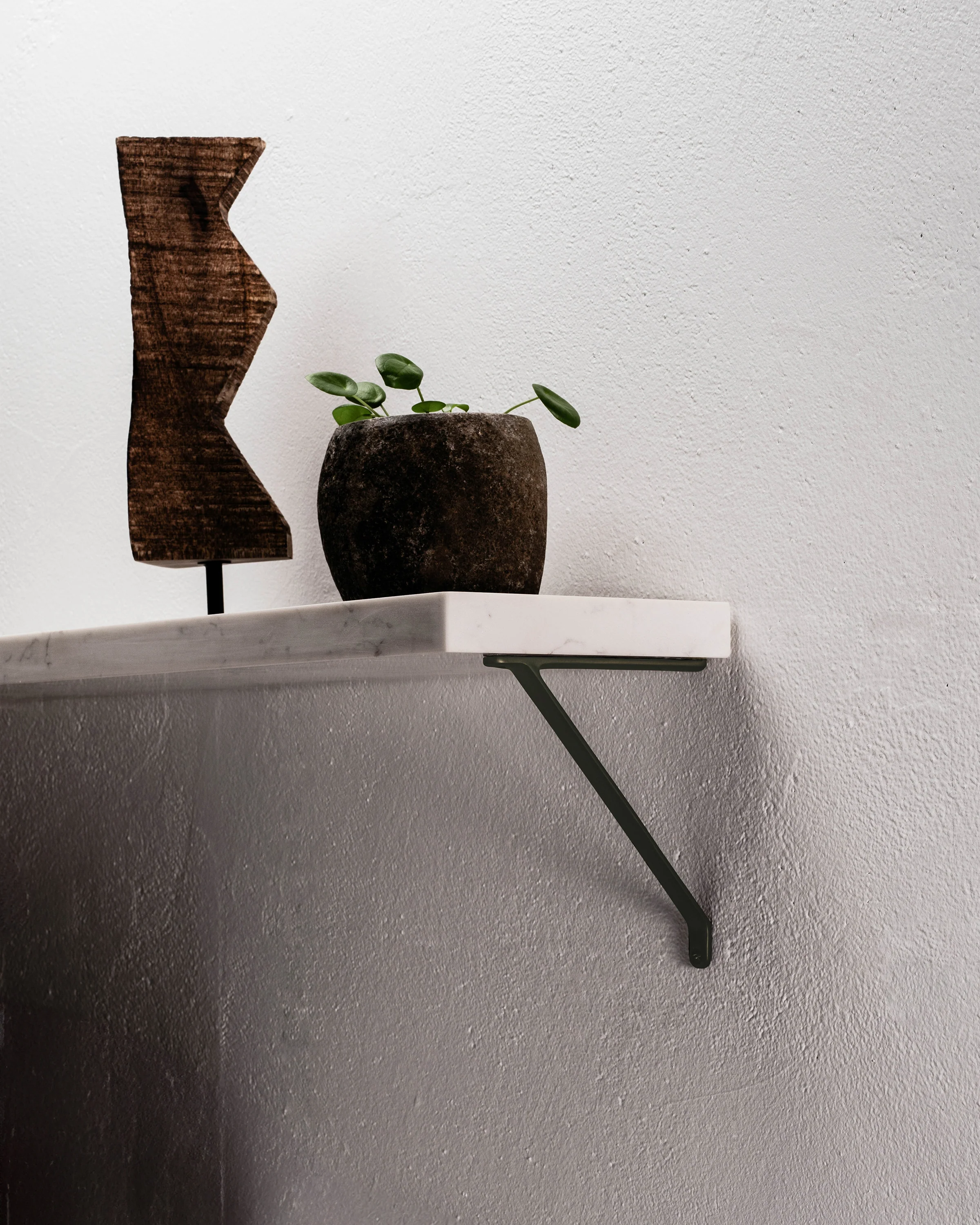 Brixton Shelf Bracket Small - Bronze - Image 3