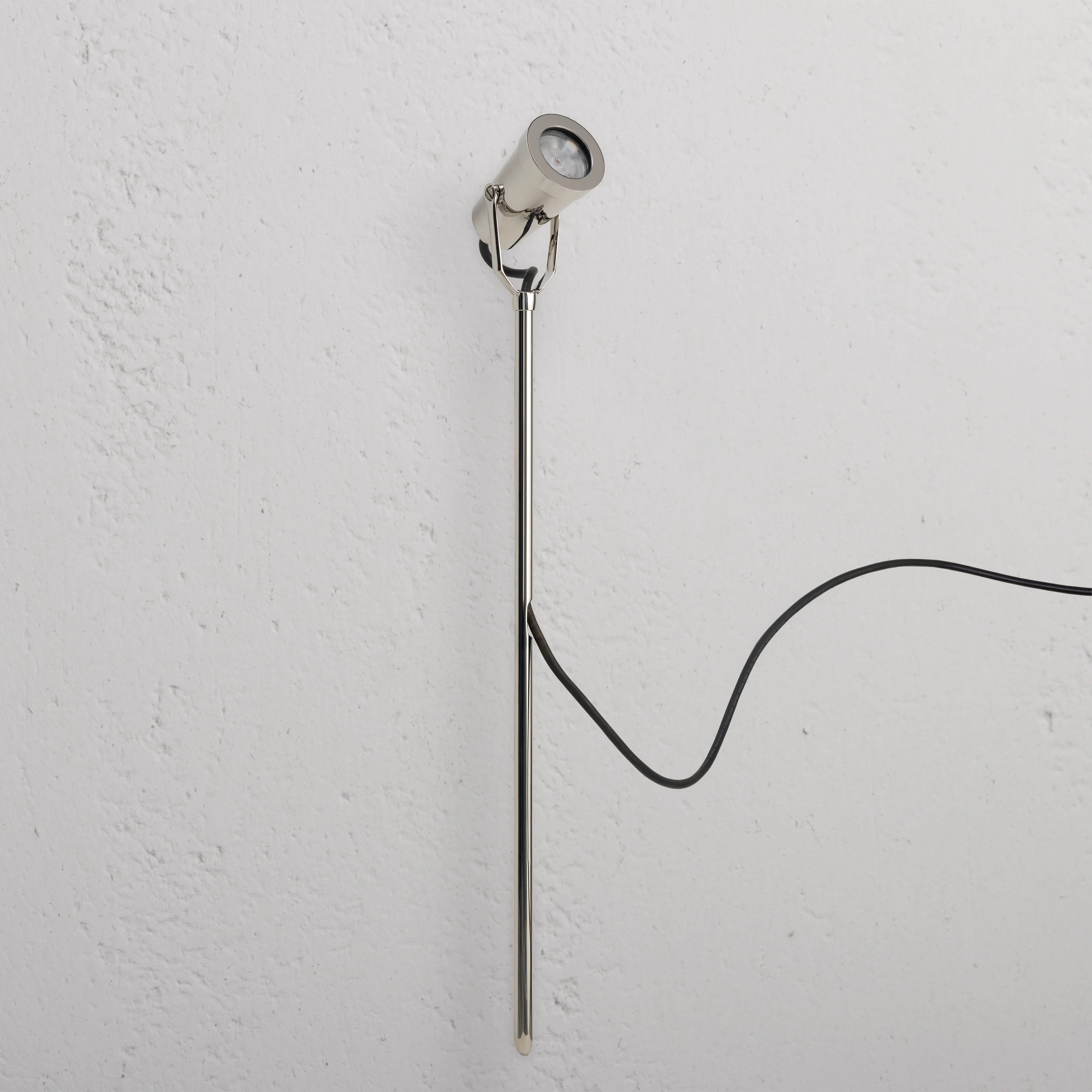 Polished nickel lighting