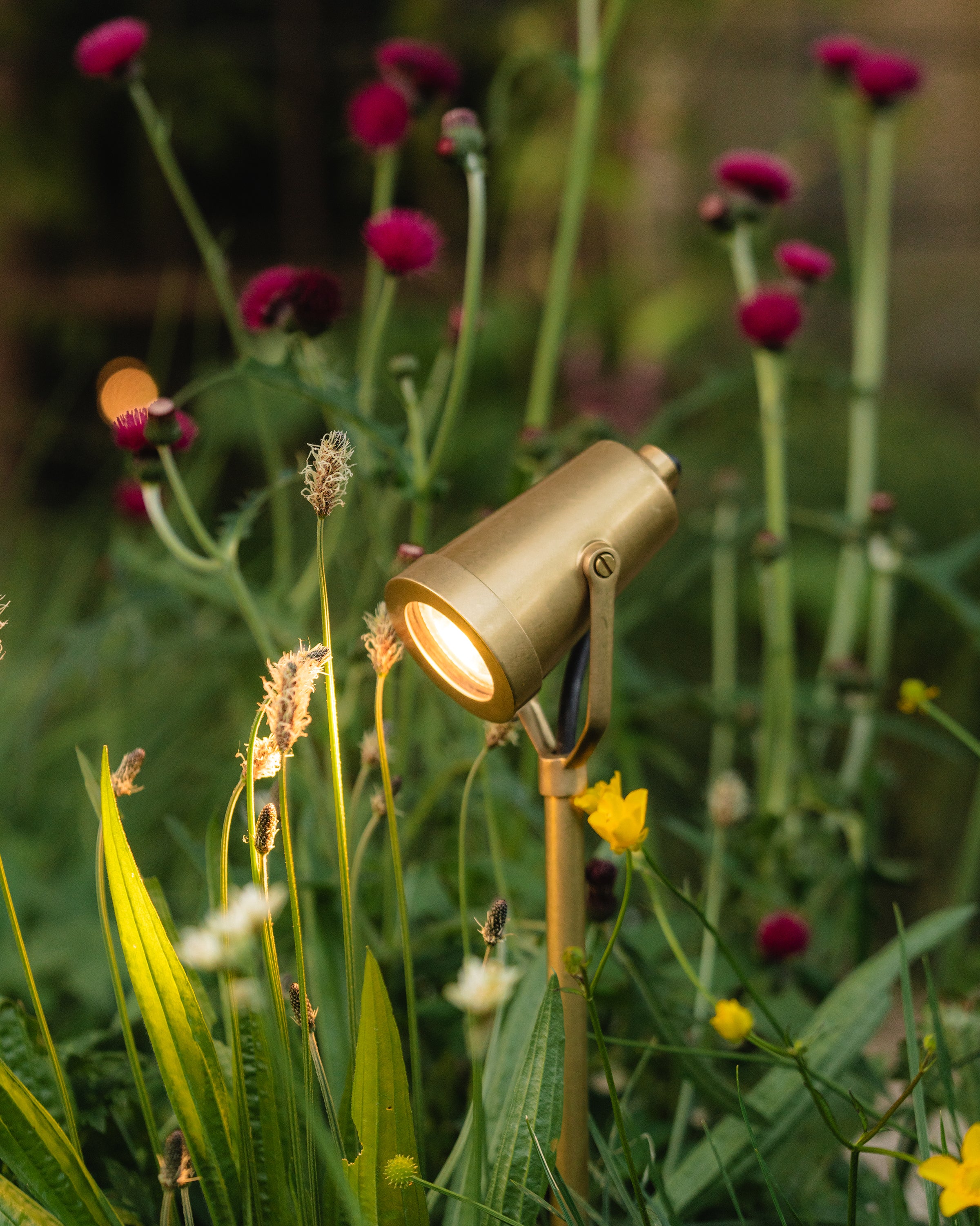 Cambridge Yard Spotlight - Antique Brass - Image 3