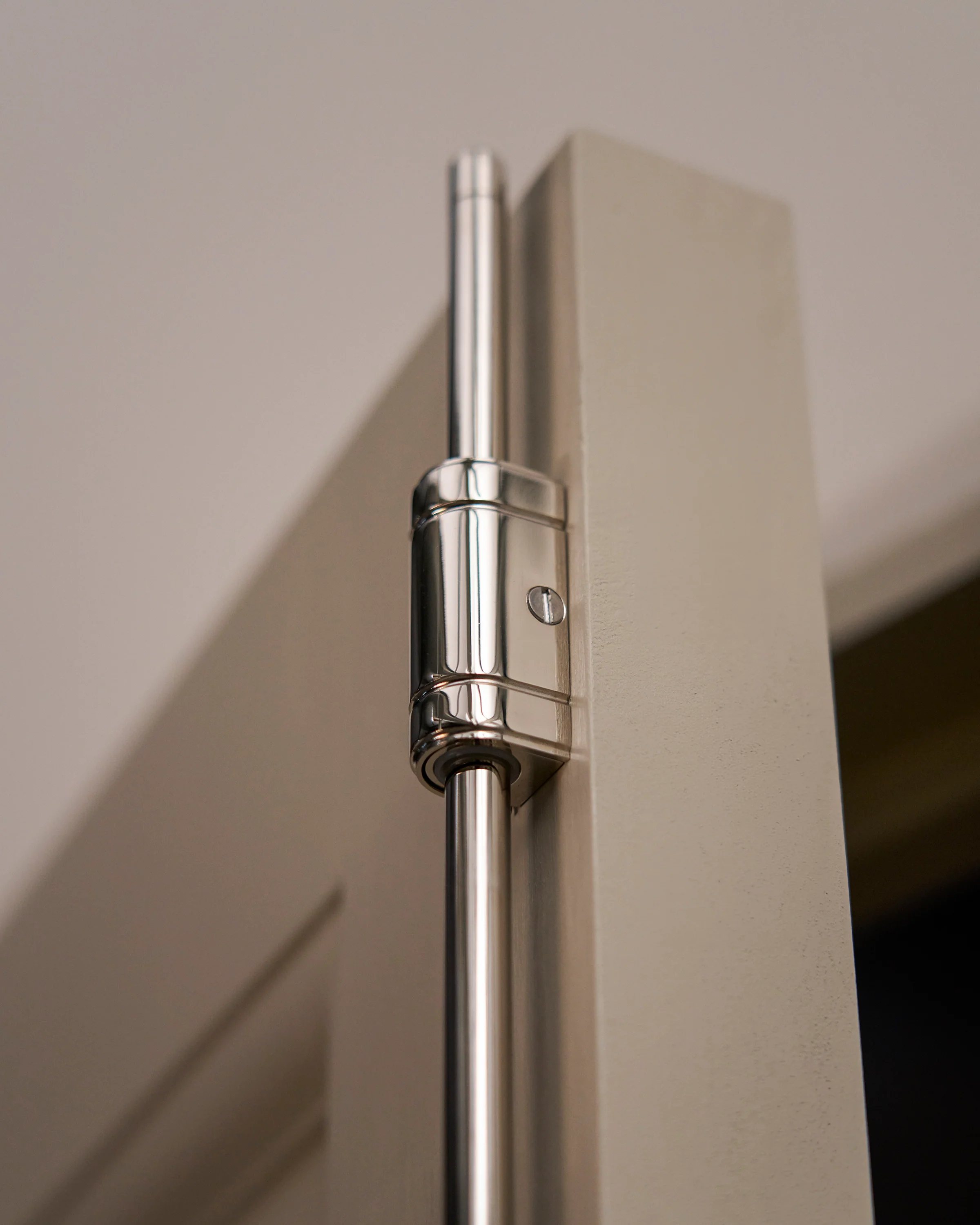 Digby Bolt Lock Pair Large – Polished Nickel - Image 6