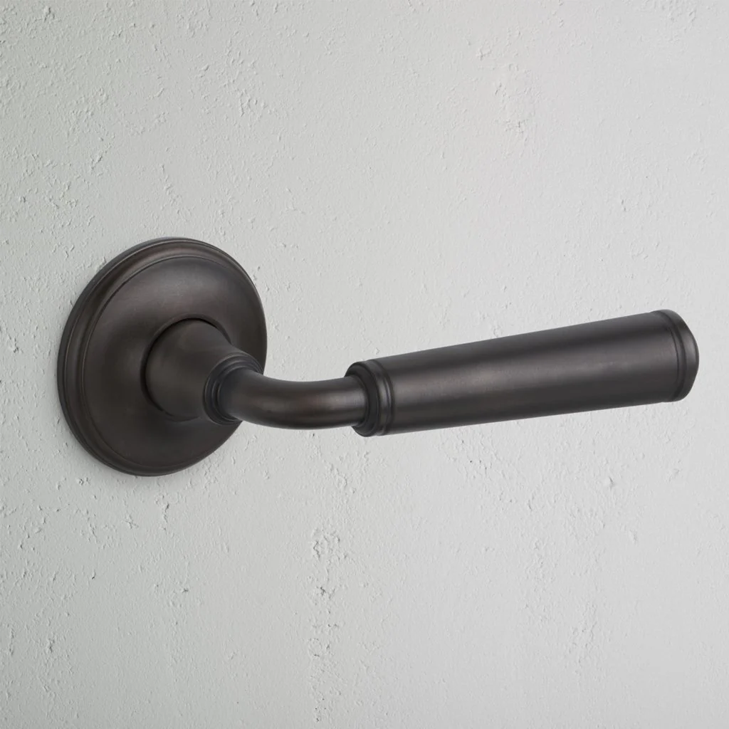 Digby Dummy Door Handle Set - Bronze
