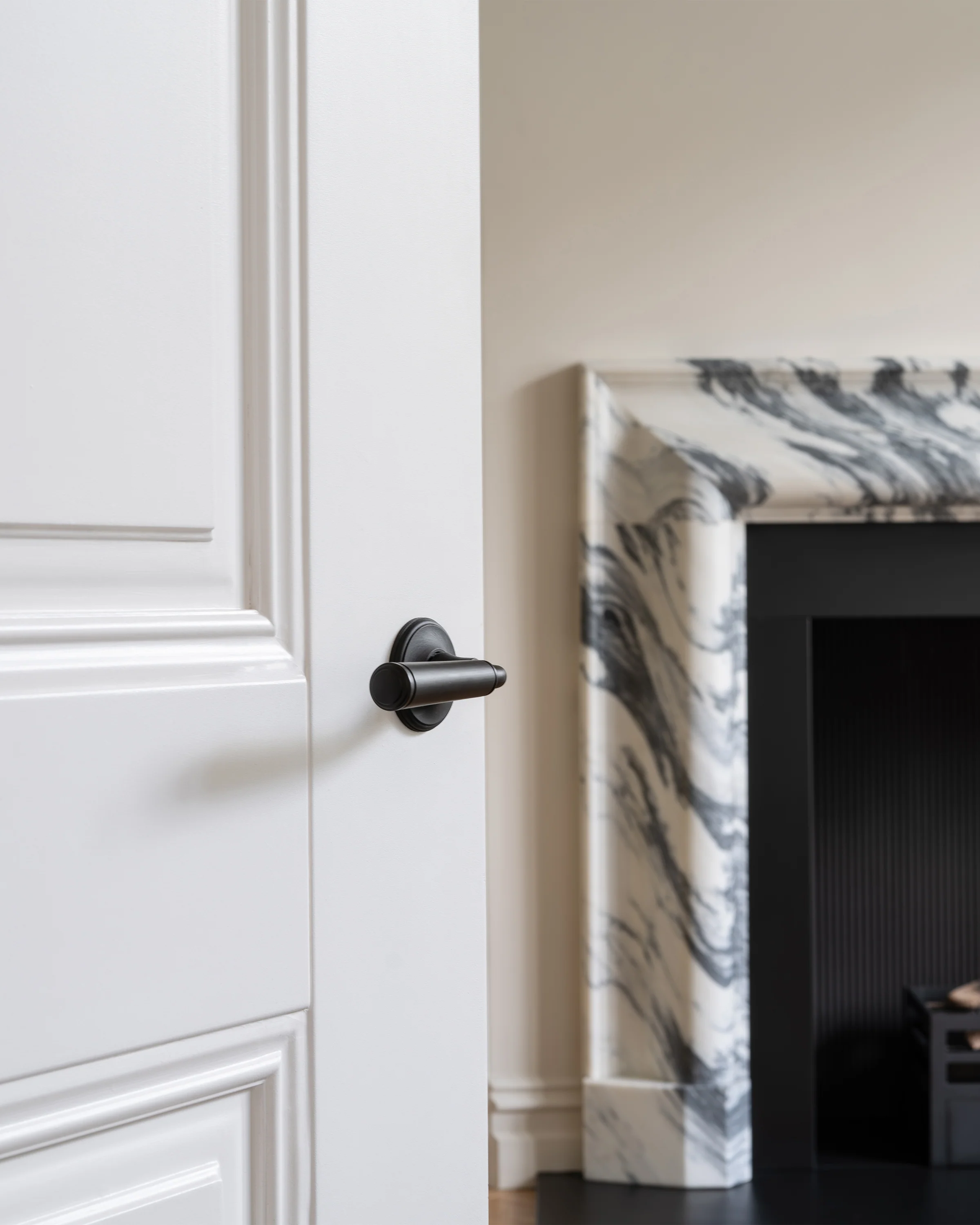 Digby Passage Door Handle Set - Bronze - Image 3