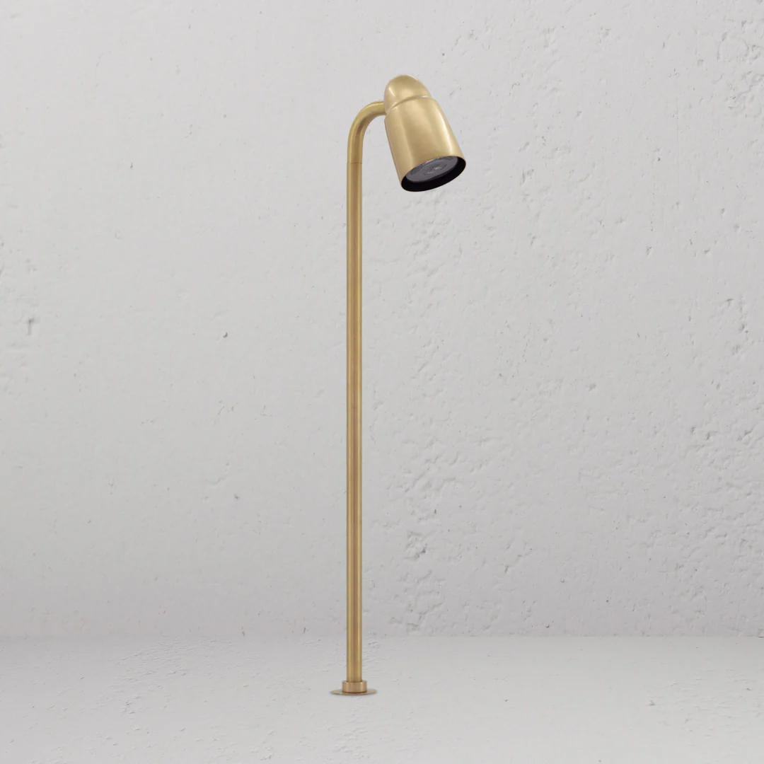 Antique brass lighting
