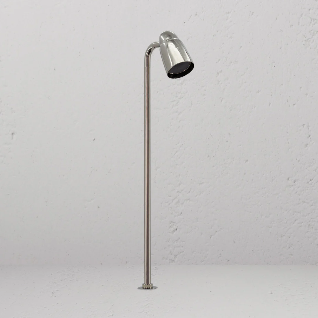 Polished nickel lighting