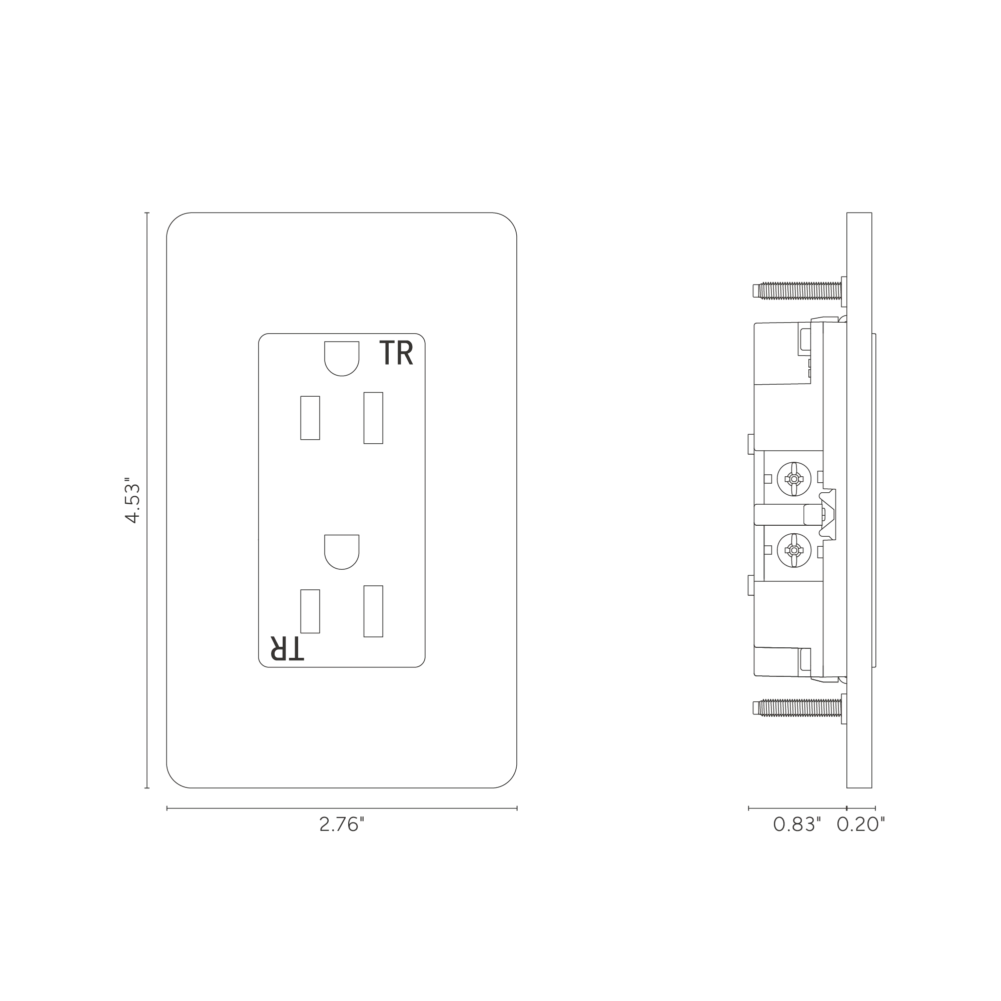 Grove 1G 15A Outlet - Bronze Black - Image 5