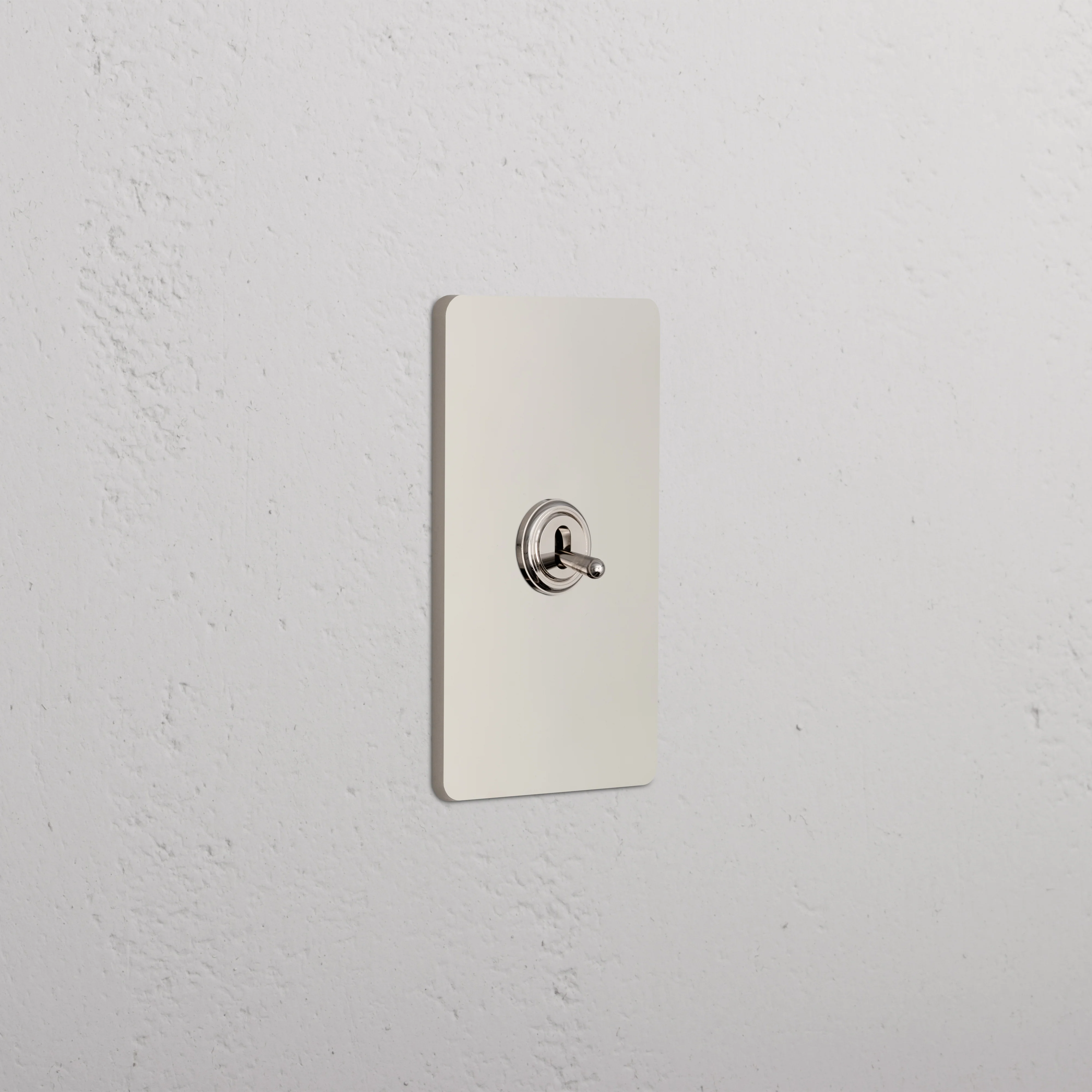 Grove 1G Double Pole Toggle Switch - Polished Nickel