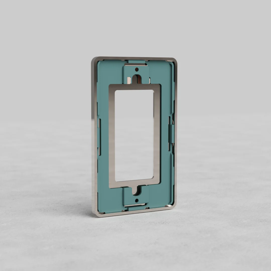 Grove 1G Outlet Plate - Polished Nickel - Image 2