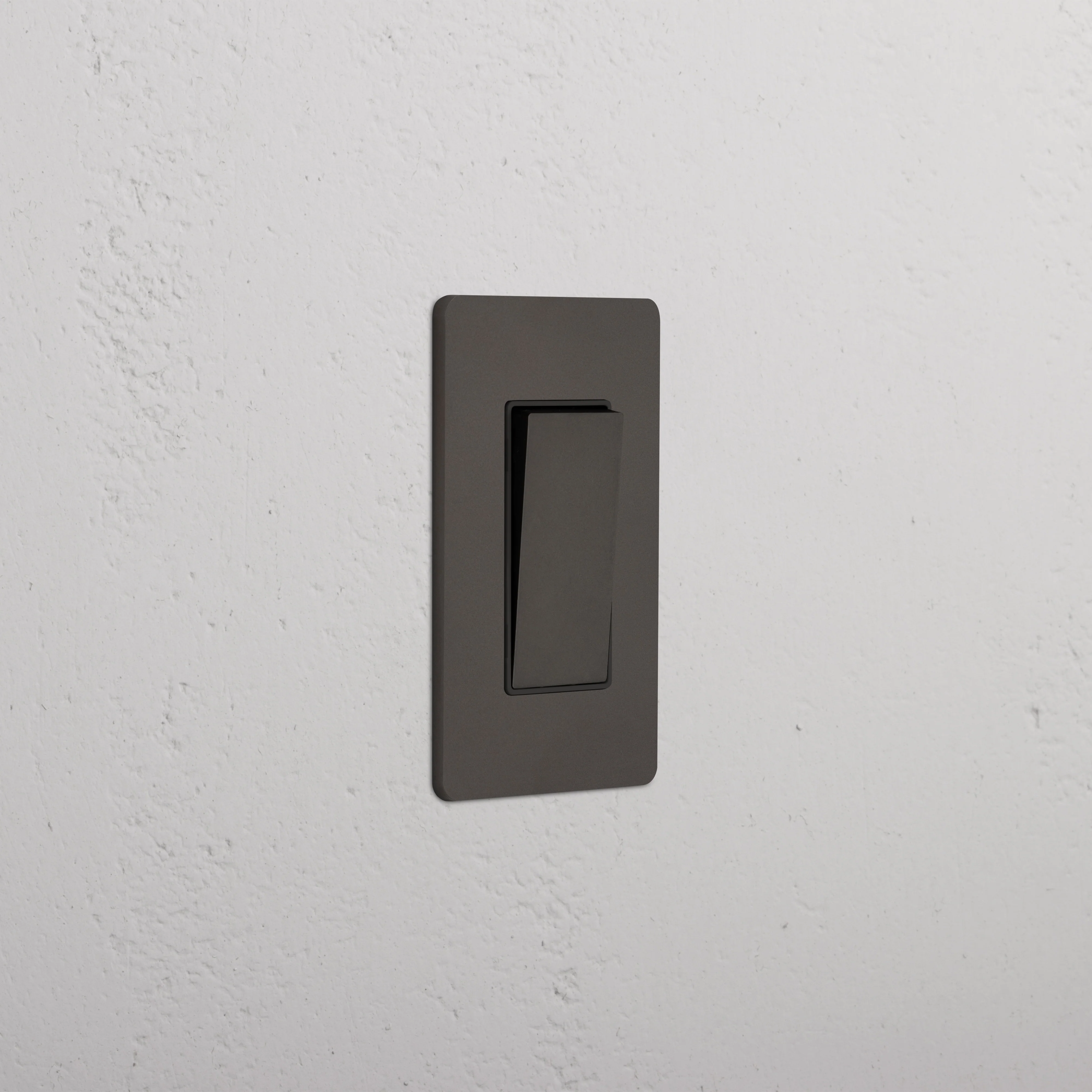 Grove 1G Retractive Rocker Switch - Bronze Black