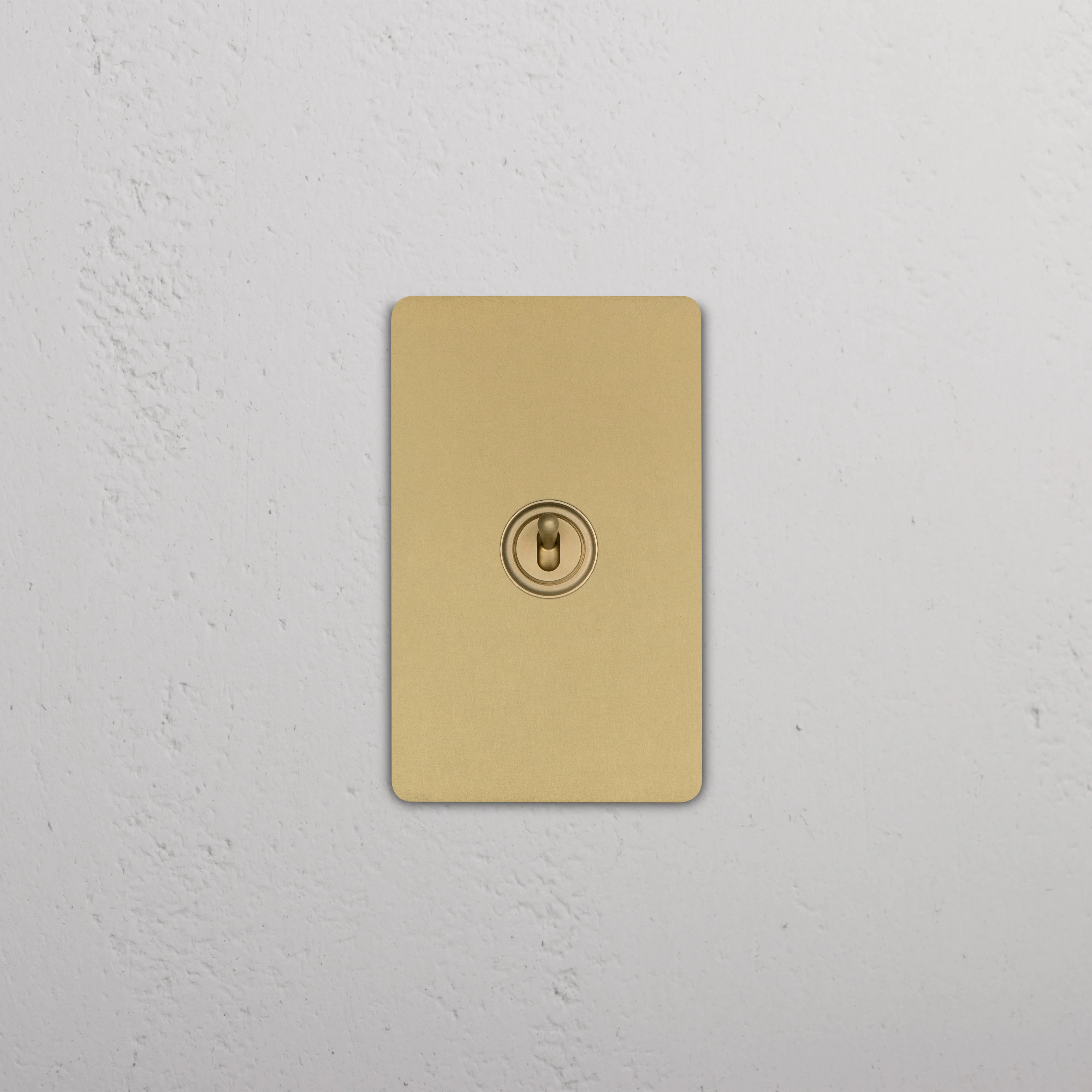 Grove 1G Retractive Toggle Switch - Antique Brass - Image 2