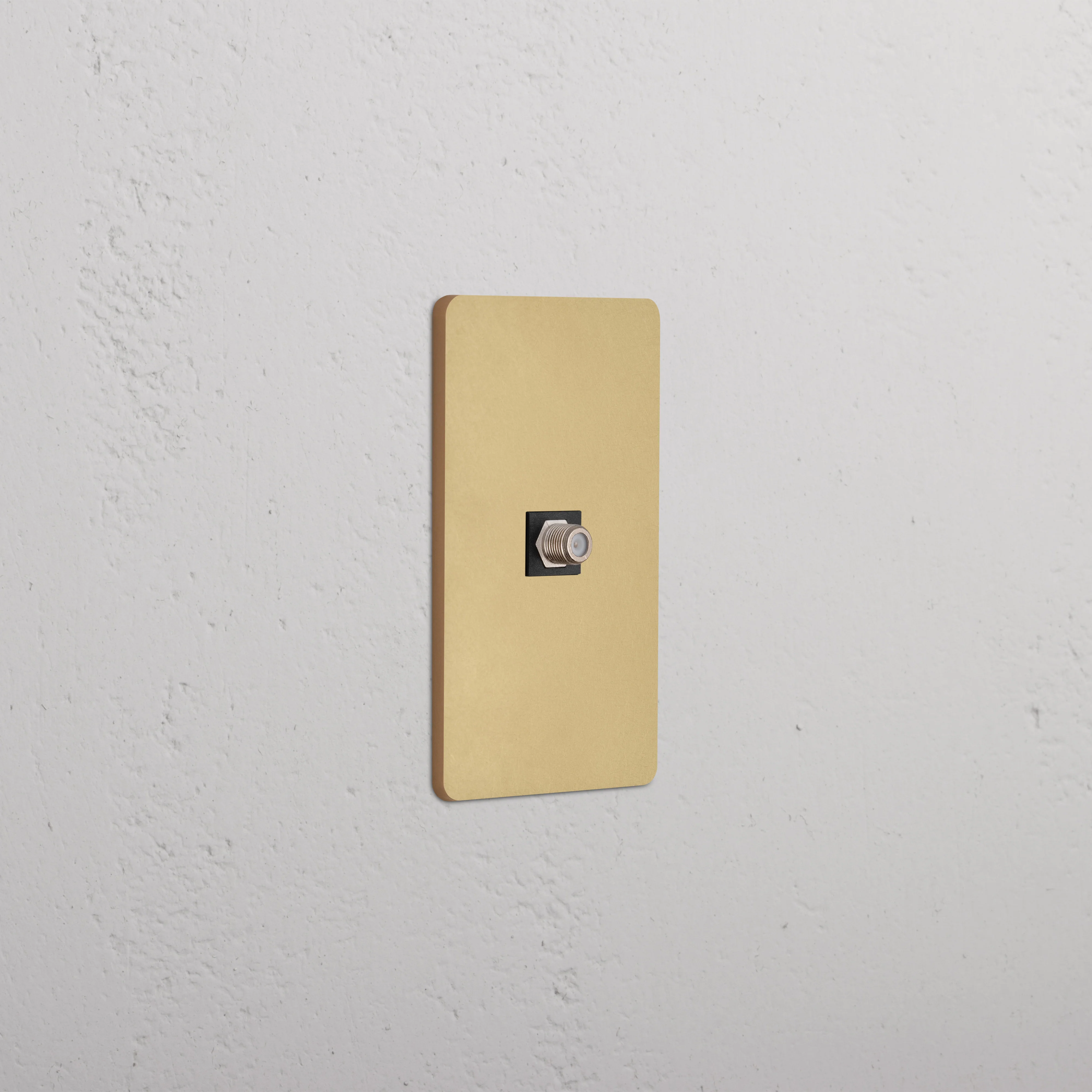 Grove 1G Satellite Keystone - Antique Brass Black
