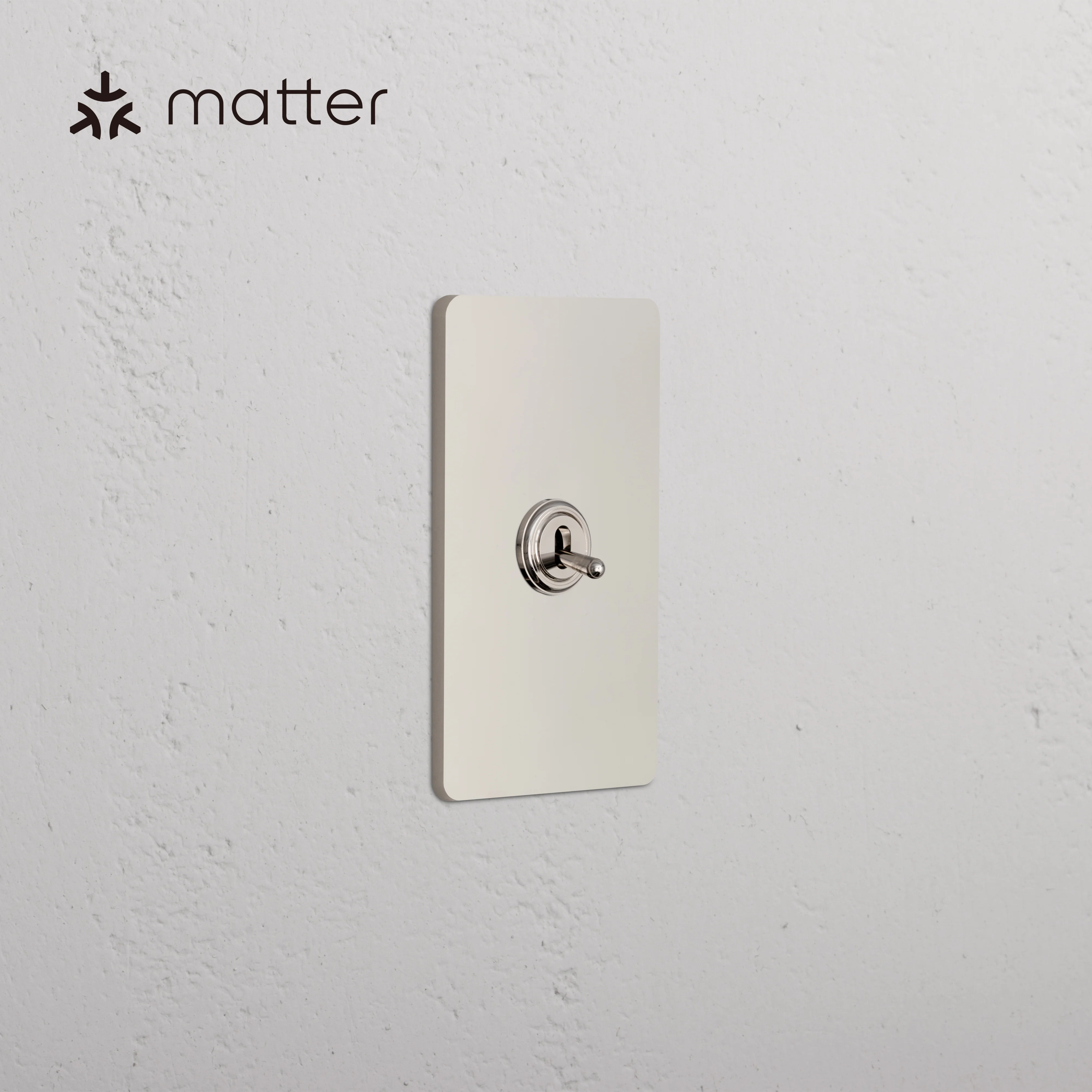 Grove 1G Smart Retractive Toggle Switch - Polished Nickel