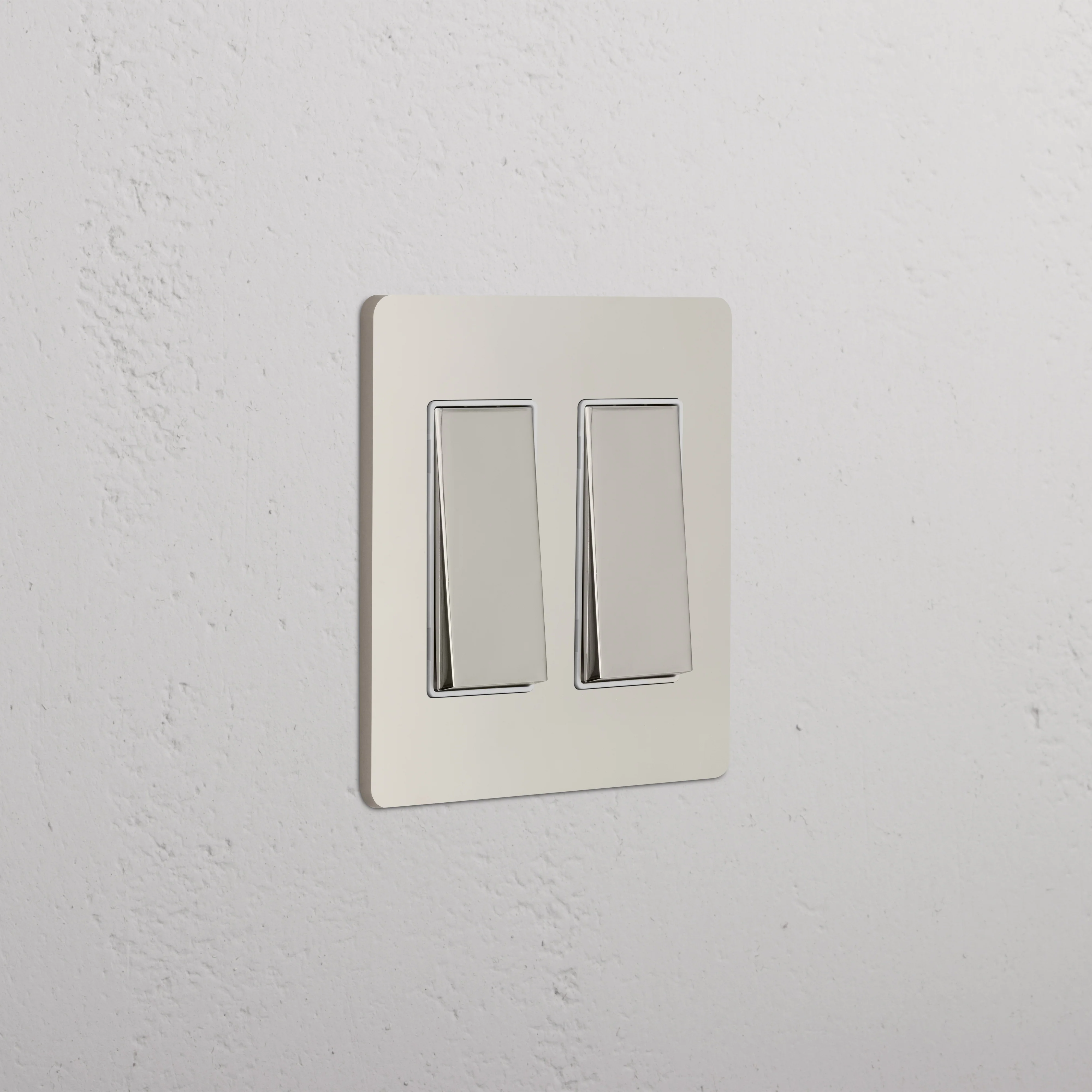 Grove 2G Rocker Switch - Polished Nickel White