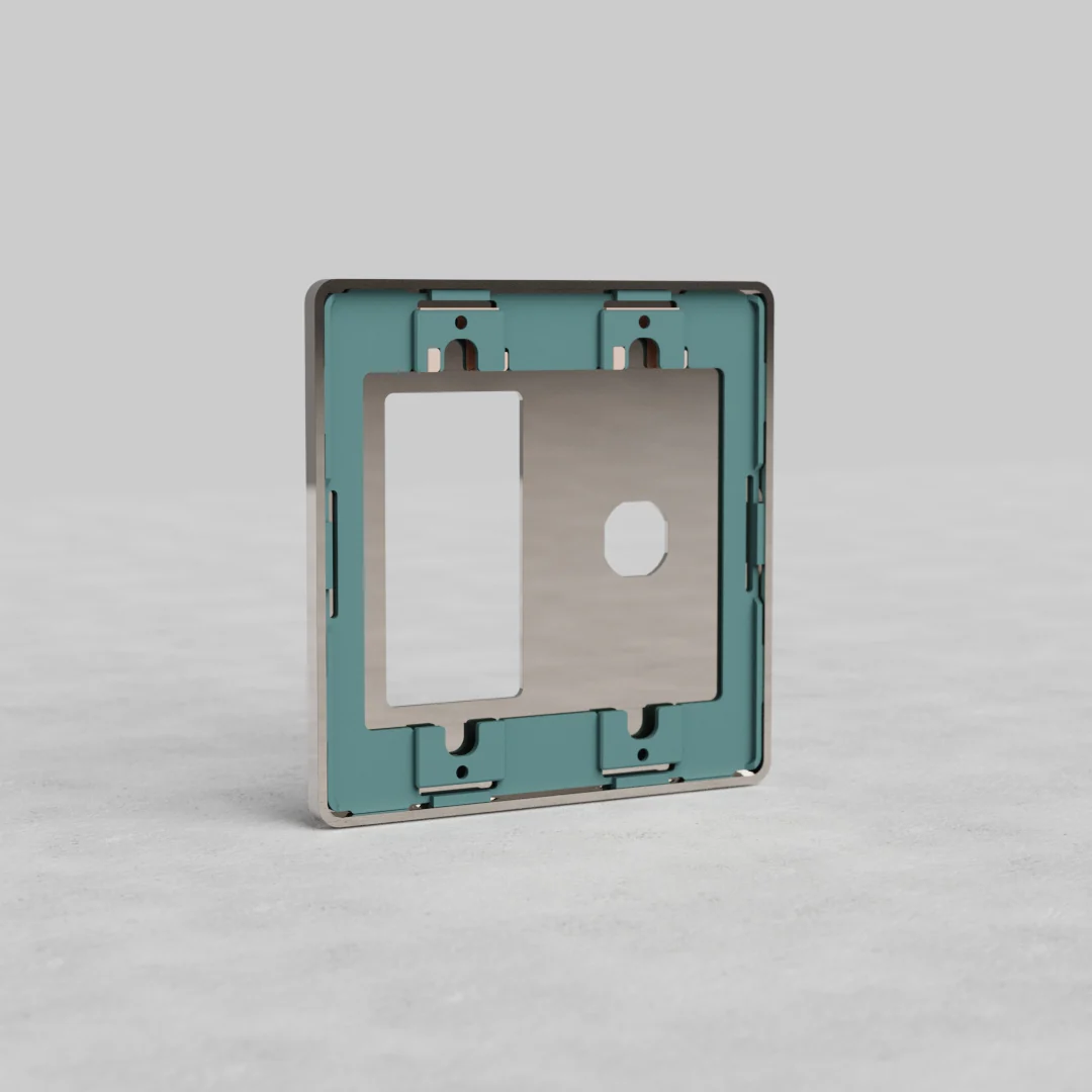 Grove 2G Switch & Outlet Plate - Polished Nickel - Image 2