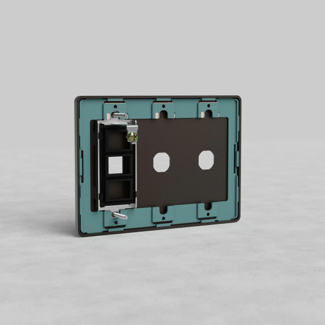 Grove 3G 2x Switch & Keystone Plate - Bronze - Image 2
