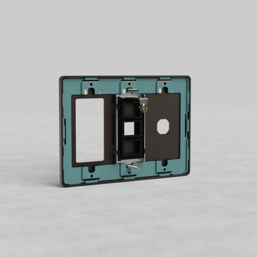 Grove 3G Outlet & Keystone & Switch Plate - Bronze - Image 2