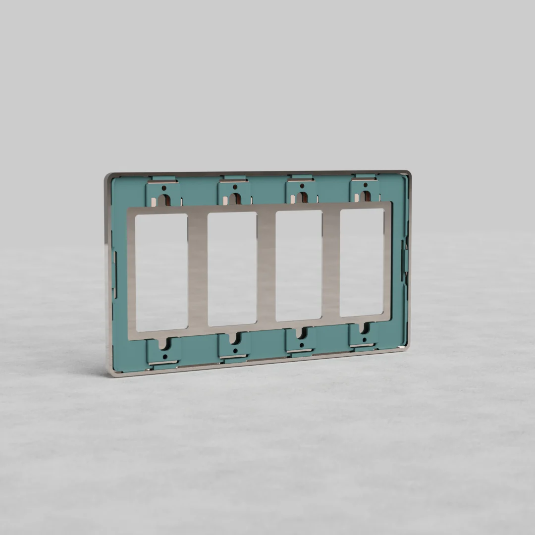 Grove 4G Outlet Plate - Polished Nickel - Image 2