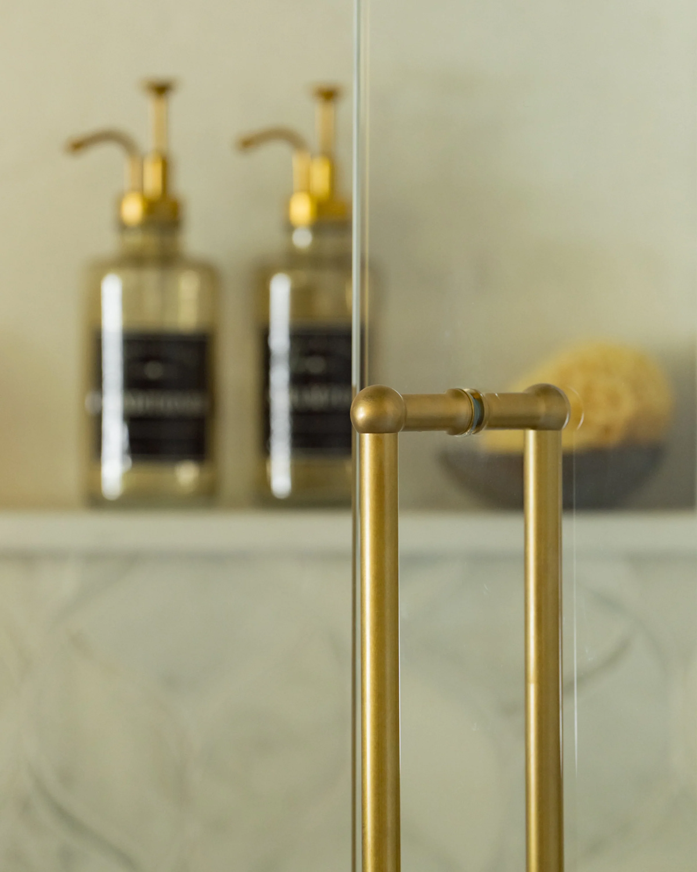 Harper Double Pull Handle Large - Antique Brass - Image 2