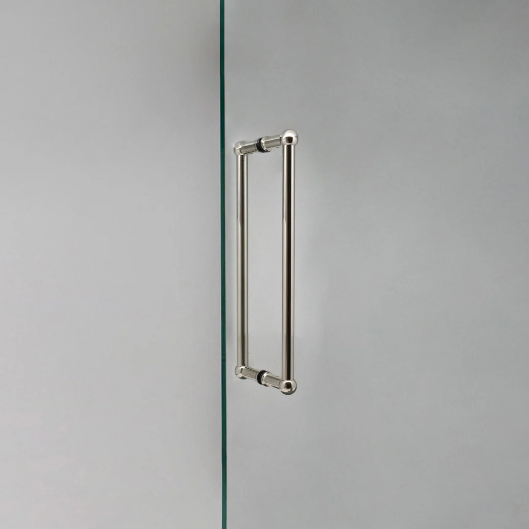 Harper Double Pull Handle Medium - Polished Nickel