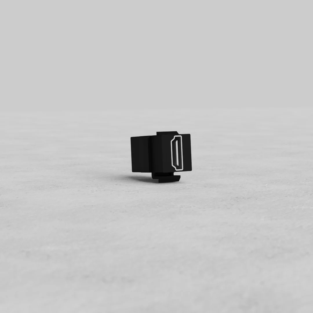 HDMI Keystone Module - Black