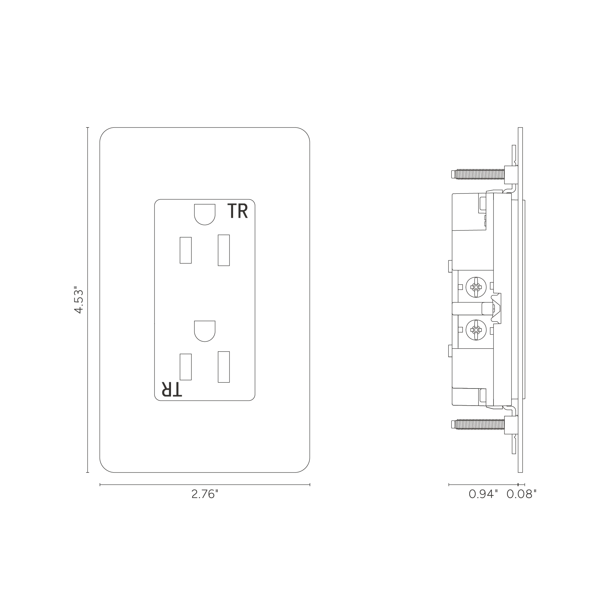 Kew 1G 15A Outlet - Bronze Black - Image 6