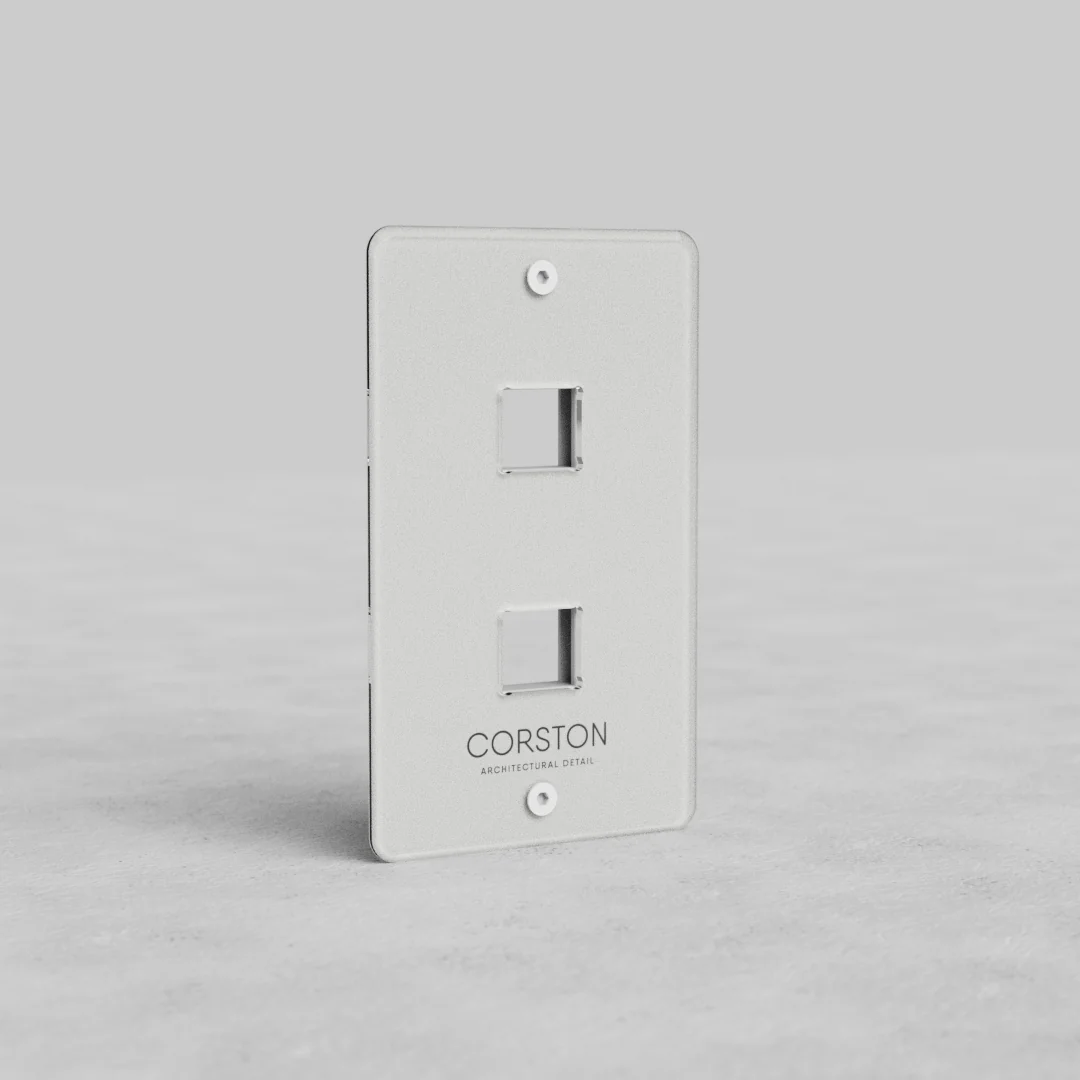 Kew 1G 2x Keystone Plate - Clear - Image 2