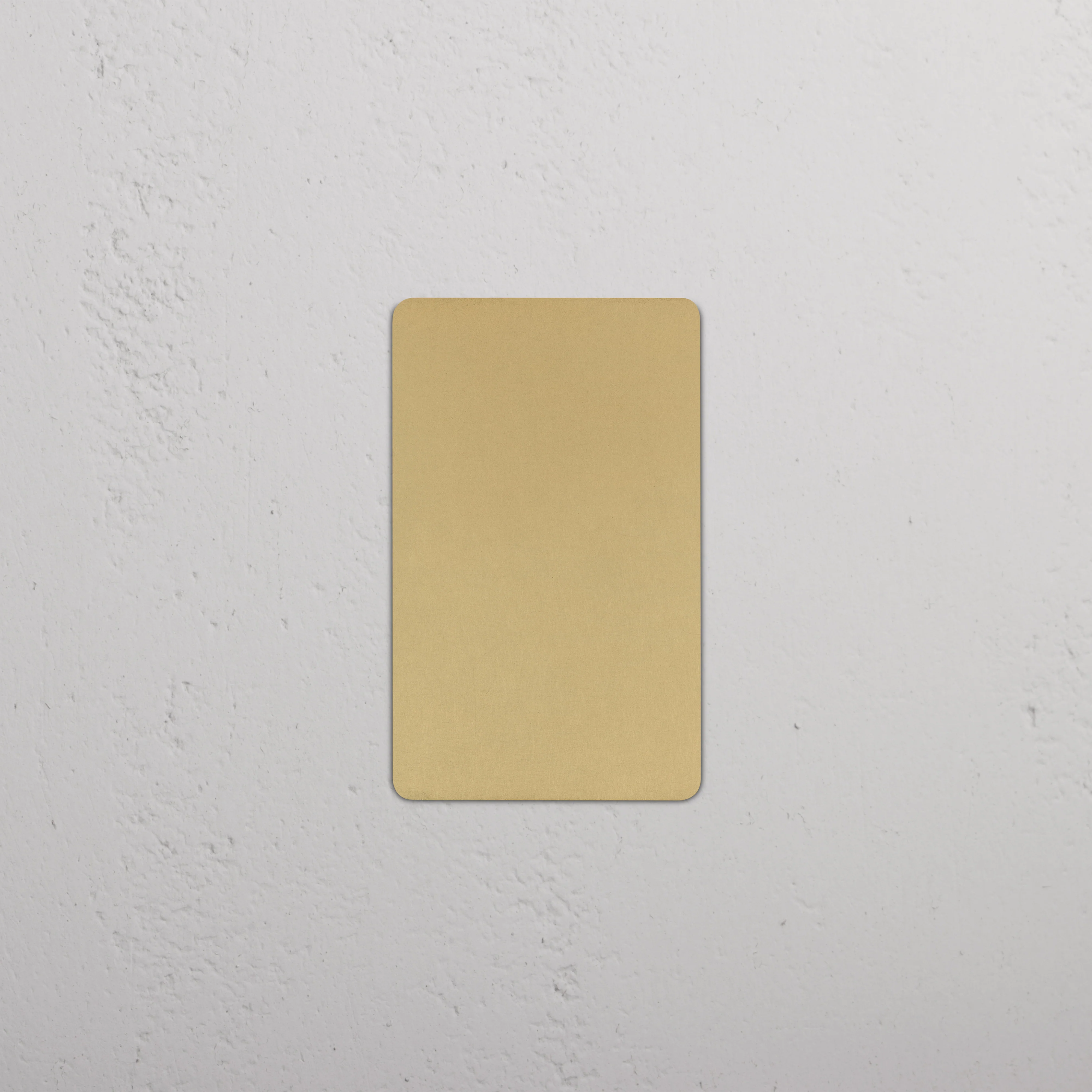 Kew 1G Blank Plate - Antique Brass - Image 2