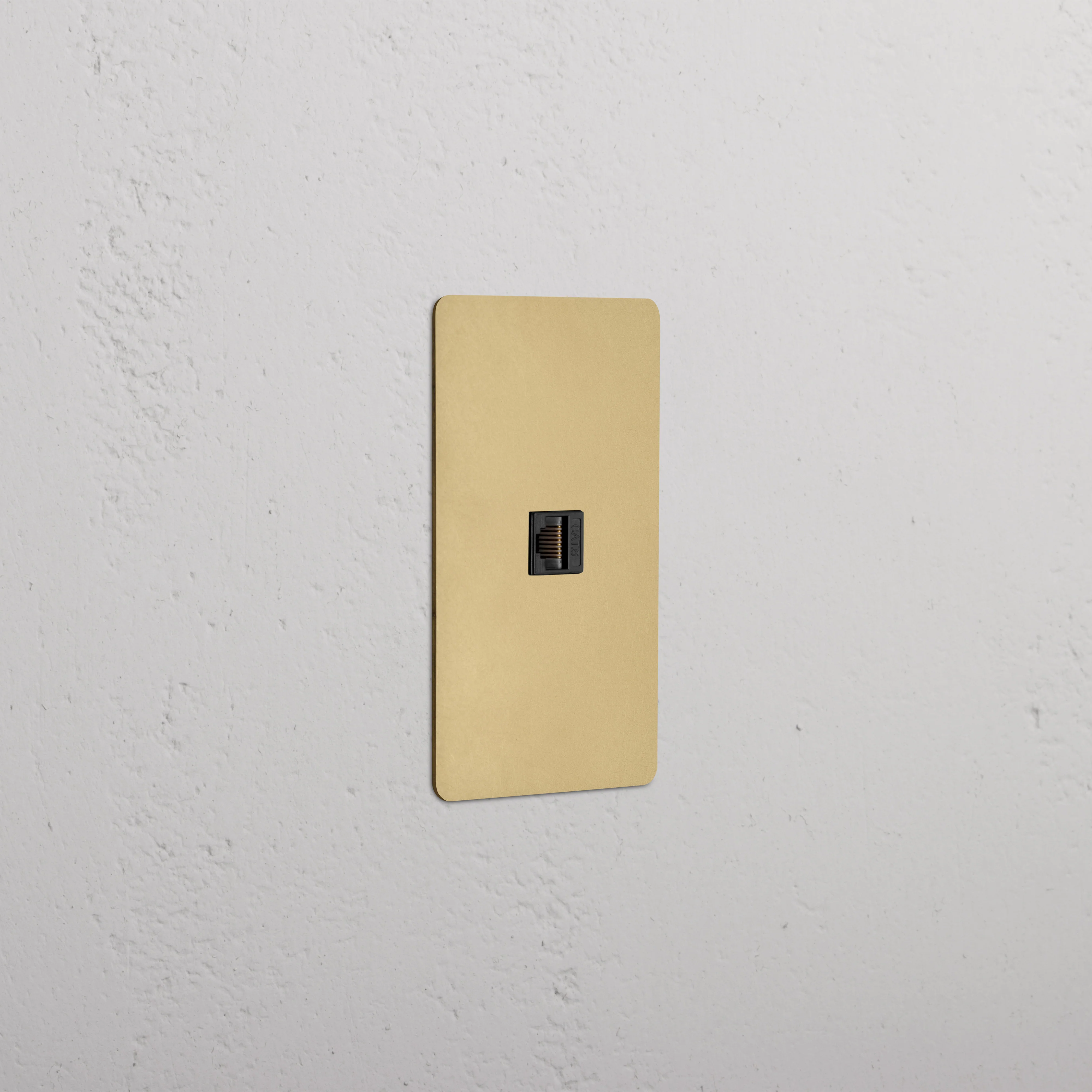 Kew 1G CAT 6 Keystone - Antique Brass Black