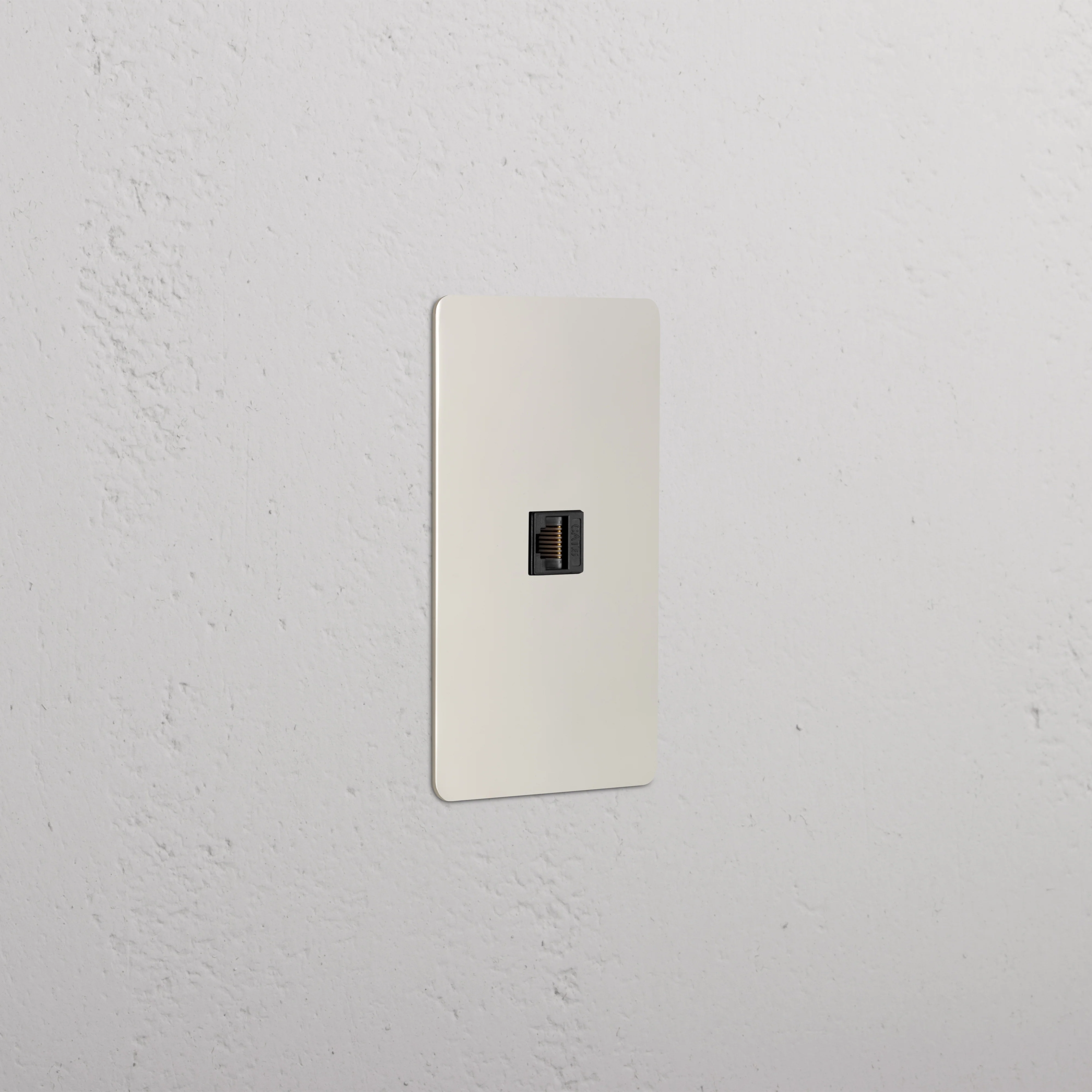 Kew 1G CAT 6 Keystone - Polished Nickel Black