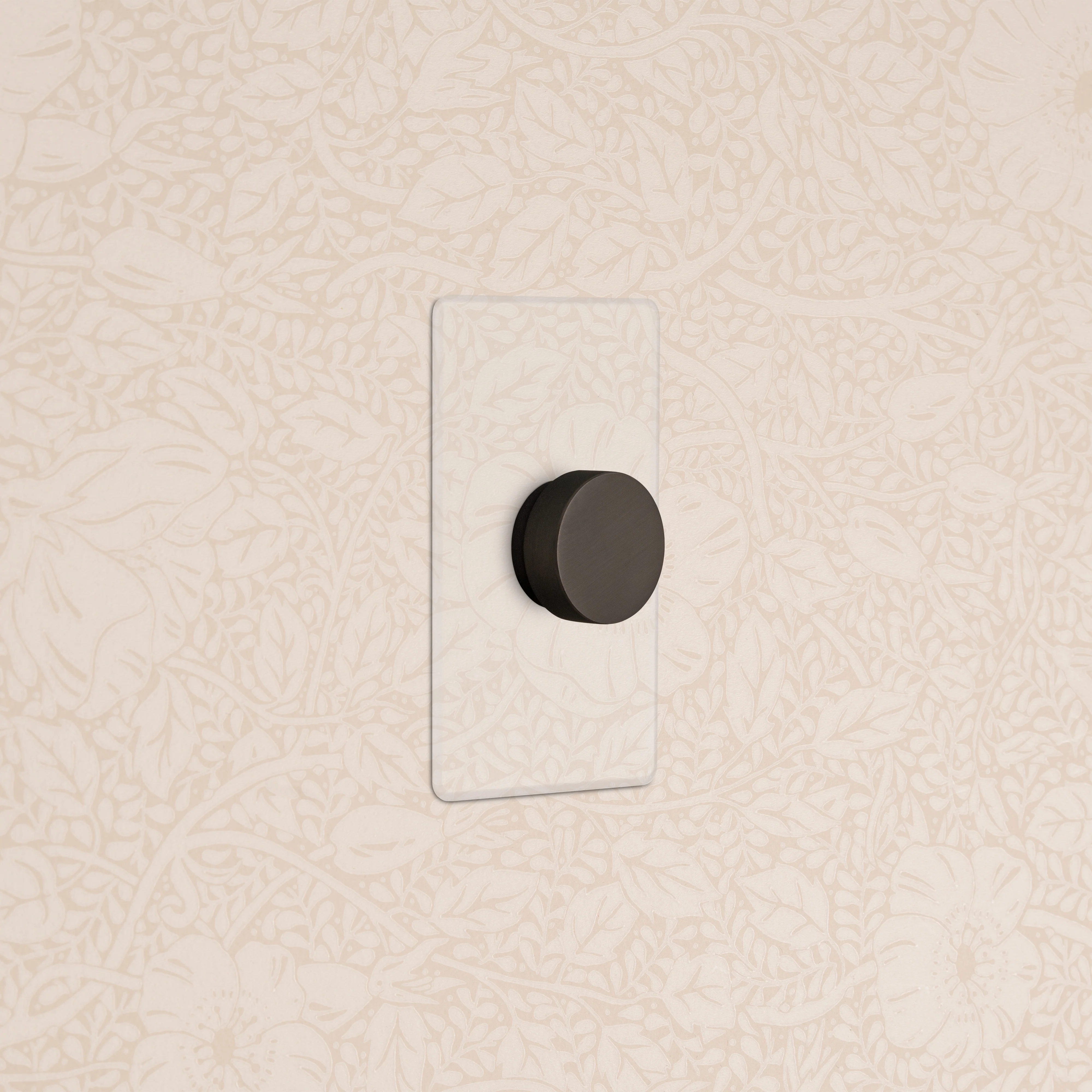 Kew 1G Dimmer Switch - Clear Bronze