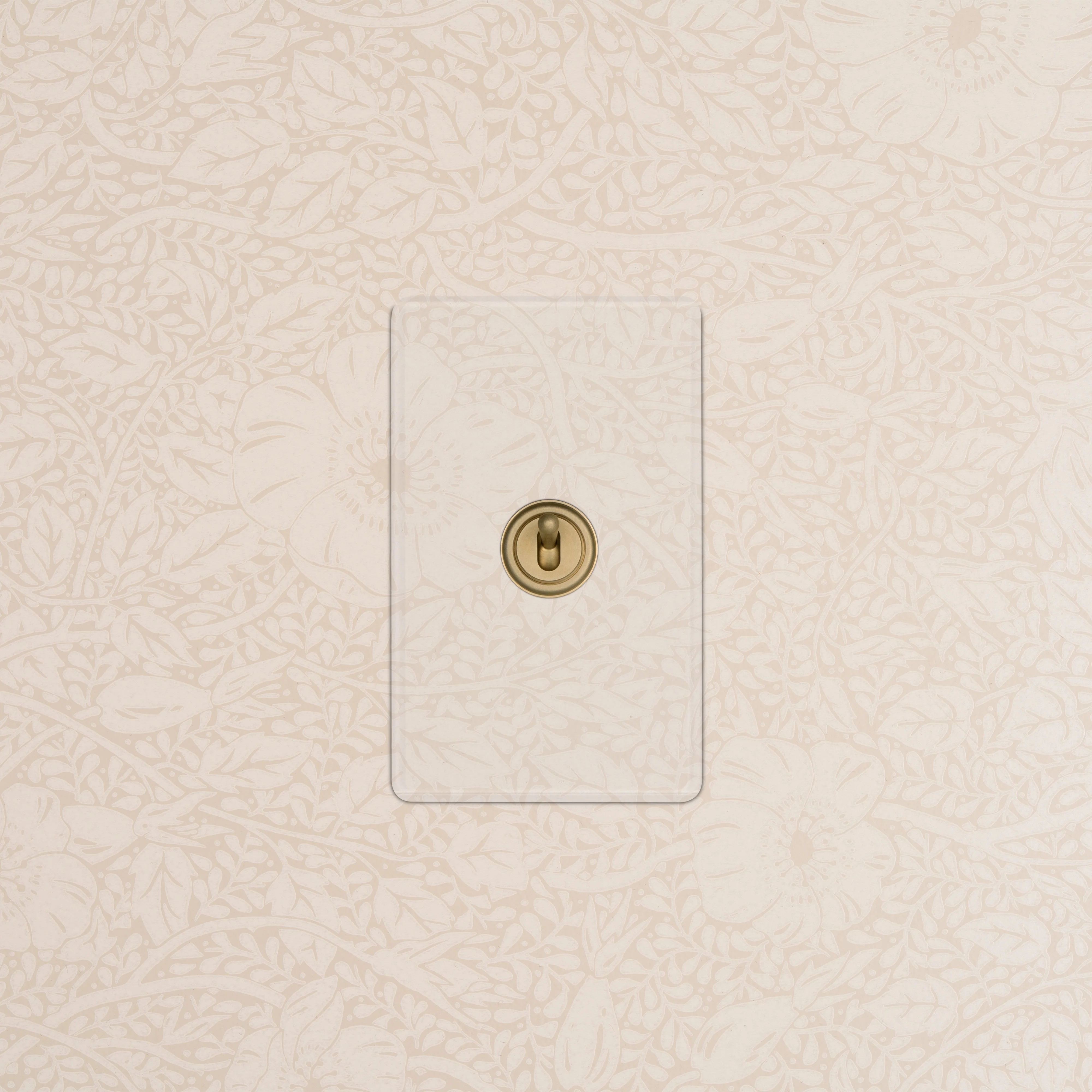 Kew 1G Dimming Retractive Toggle Switch - Clear Antique Brass - Image 2