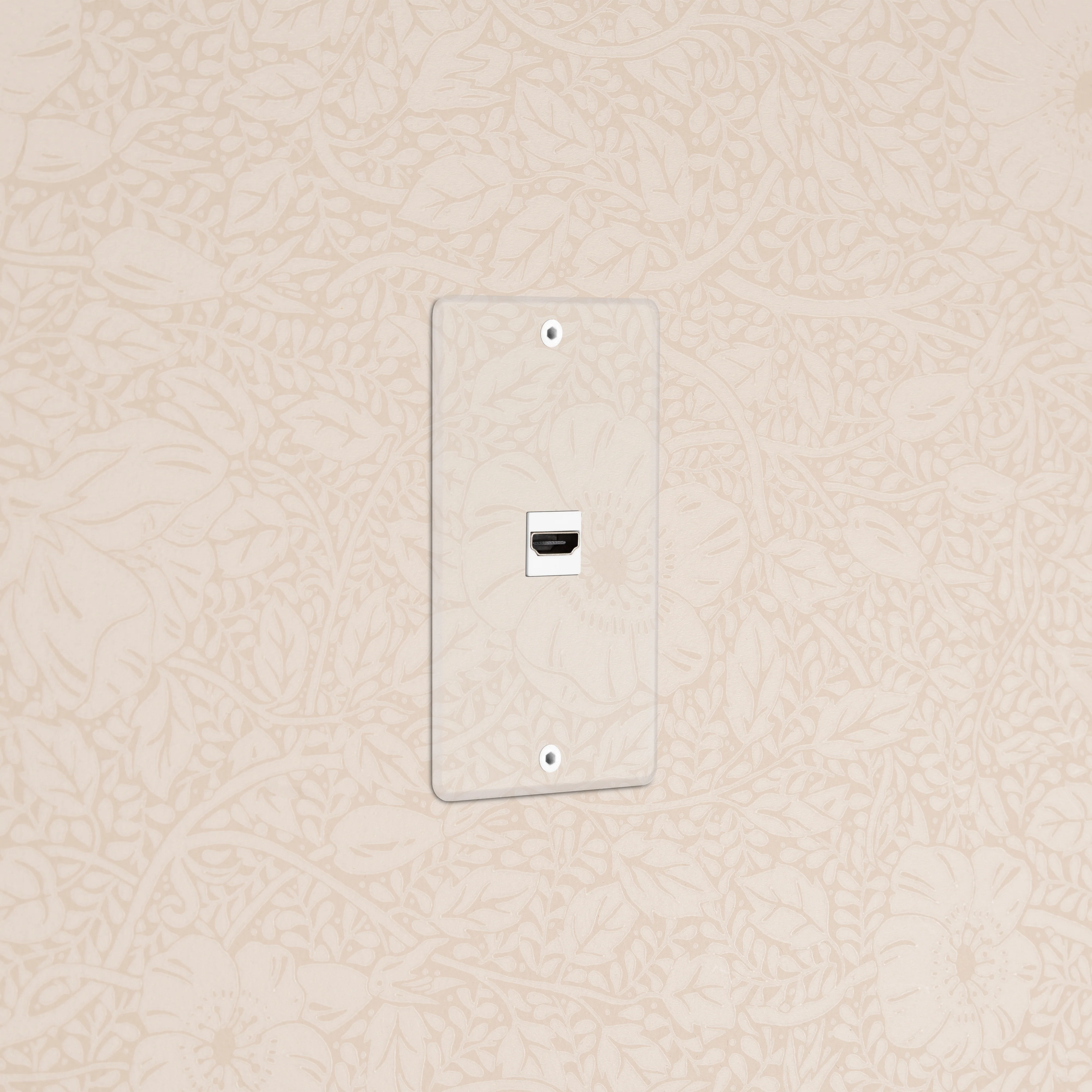 Kew 1G HDMI Keystone - Clear White