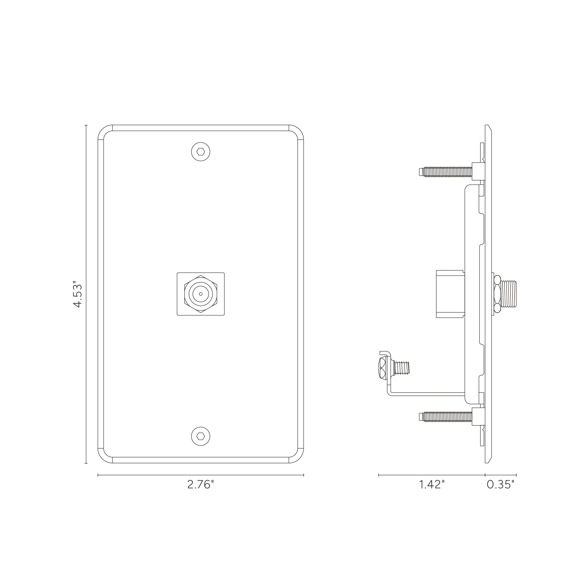 Kew 1G Satellite Keystone - Clear Black - Image 2