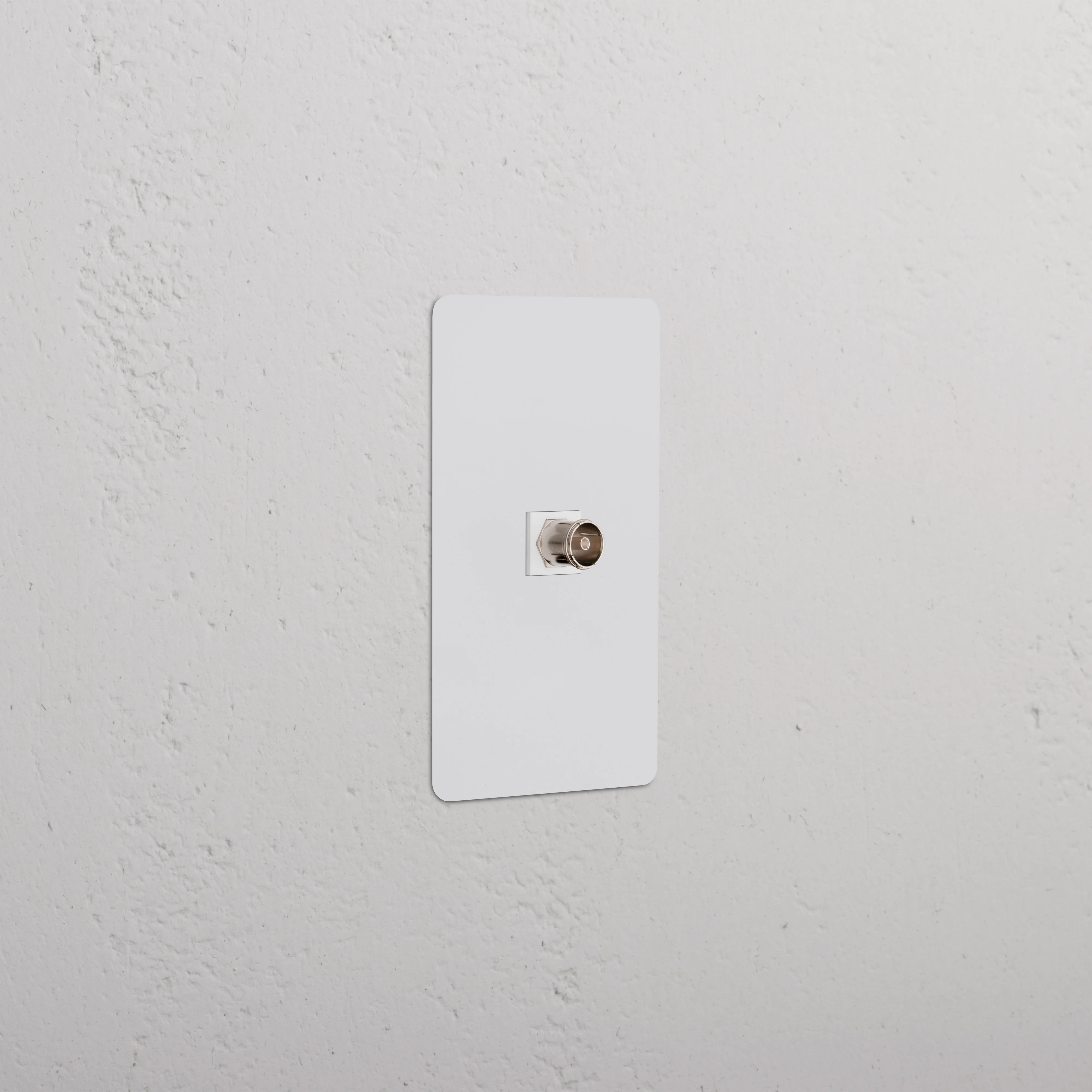 Kew 1G TV Keystone - Paintable White