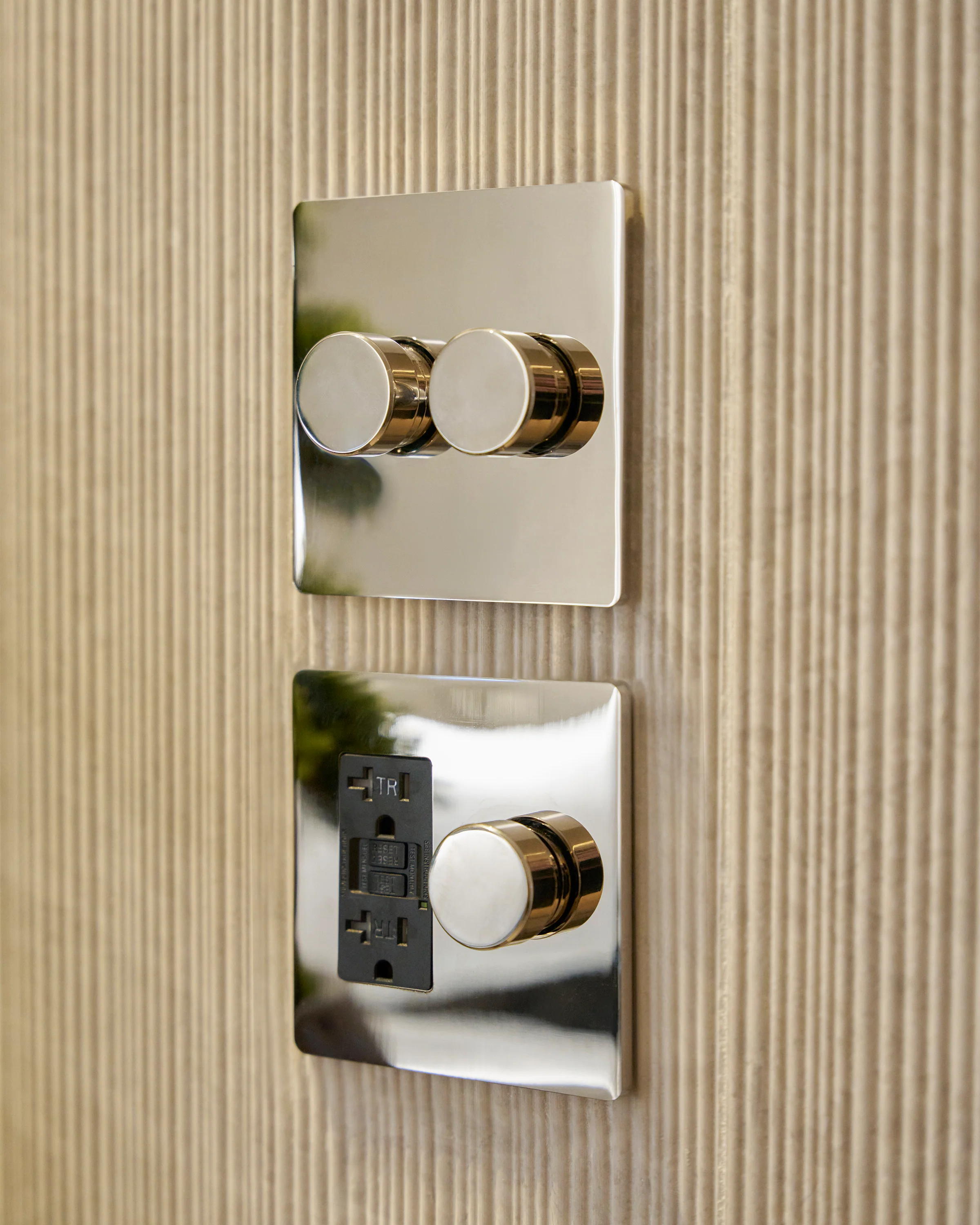 Kew 2G Dimmer Switch - Polished Nickel - Image 2