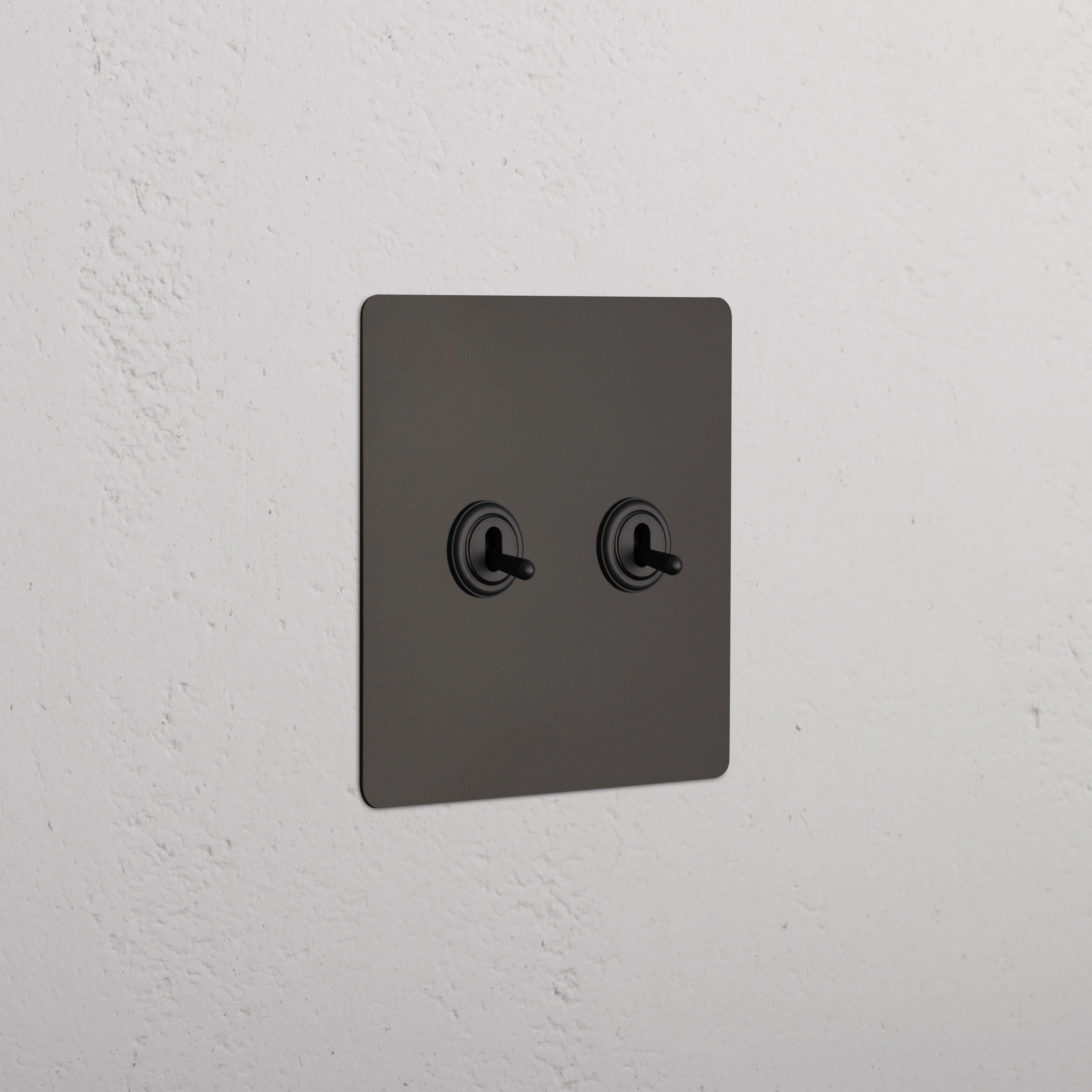 Kew 2G Toggle Switch - Bronze
