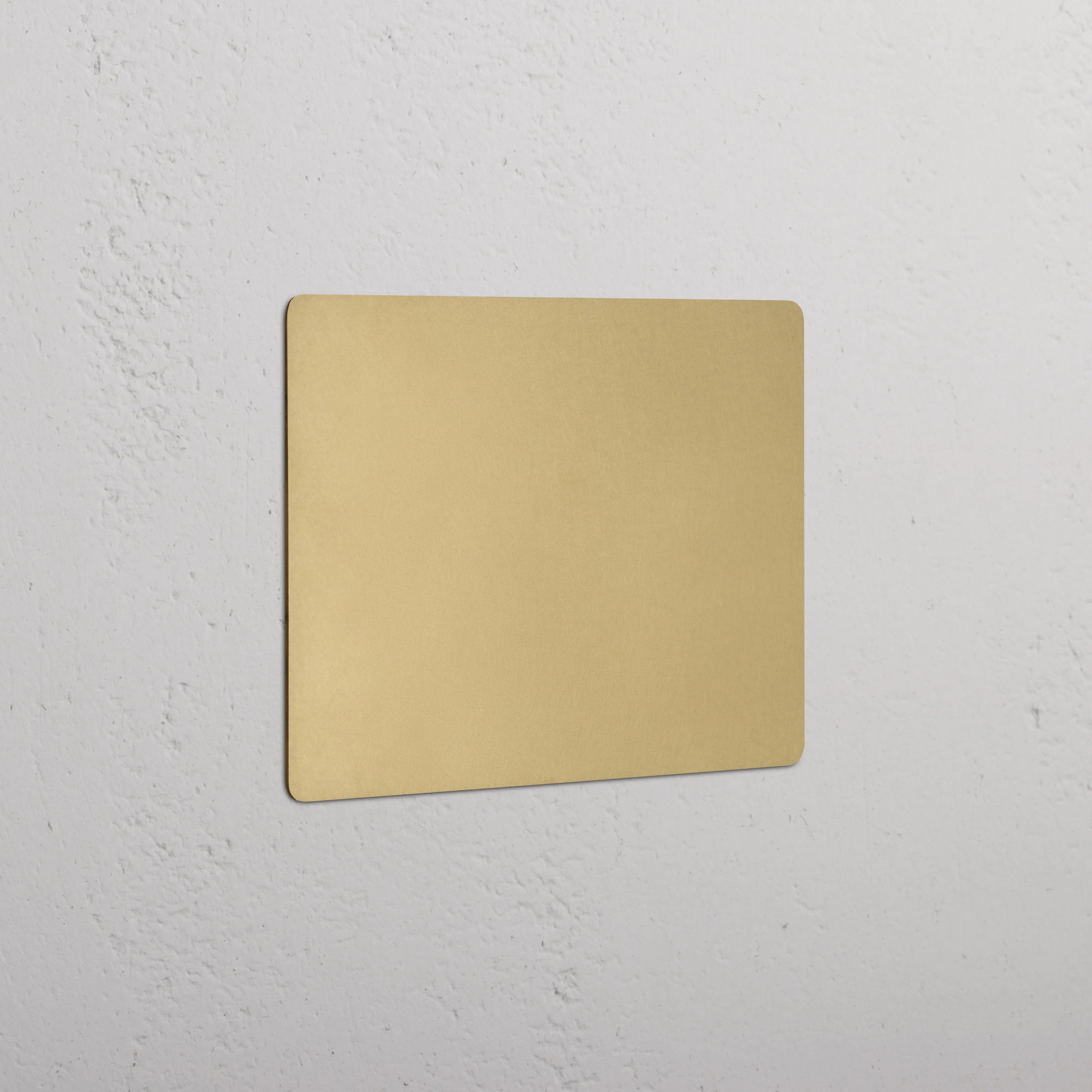 Kew 3G Blank Plate - Antique Brass