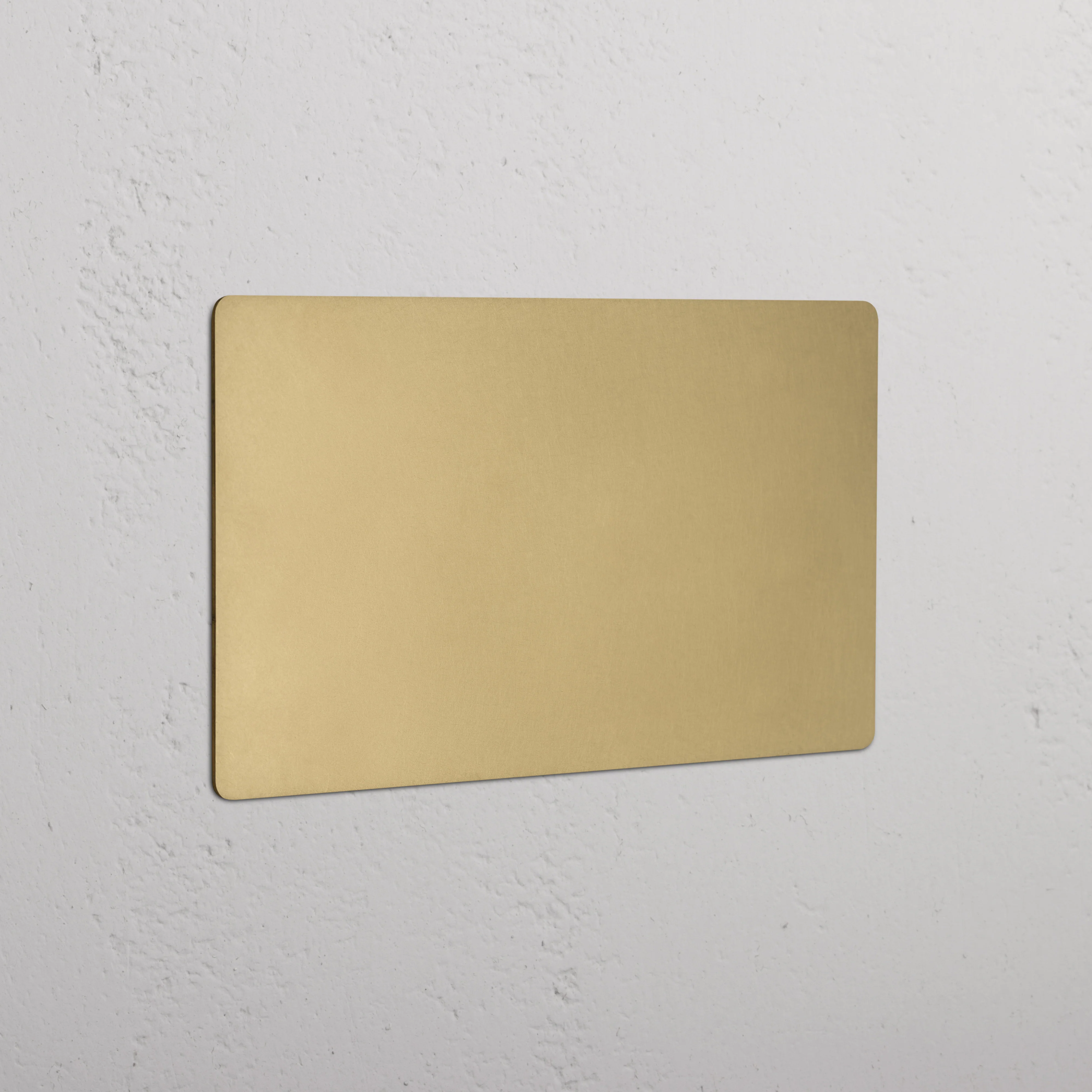 Kew 4G Blank Plate - Antique Brass