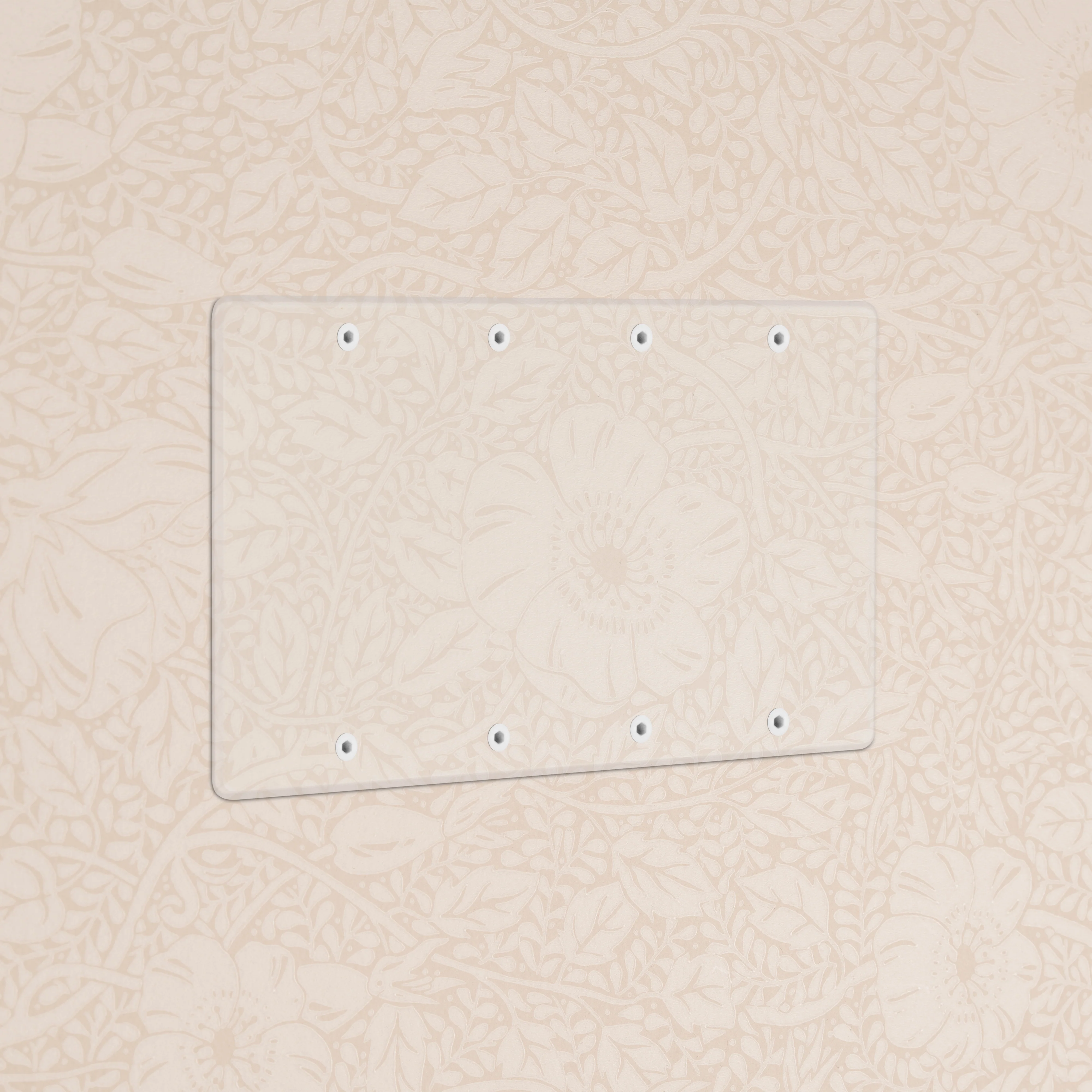 Kew 4G Blank Plate - Clear