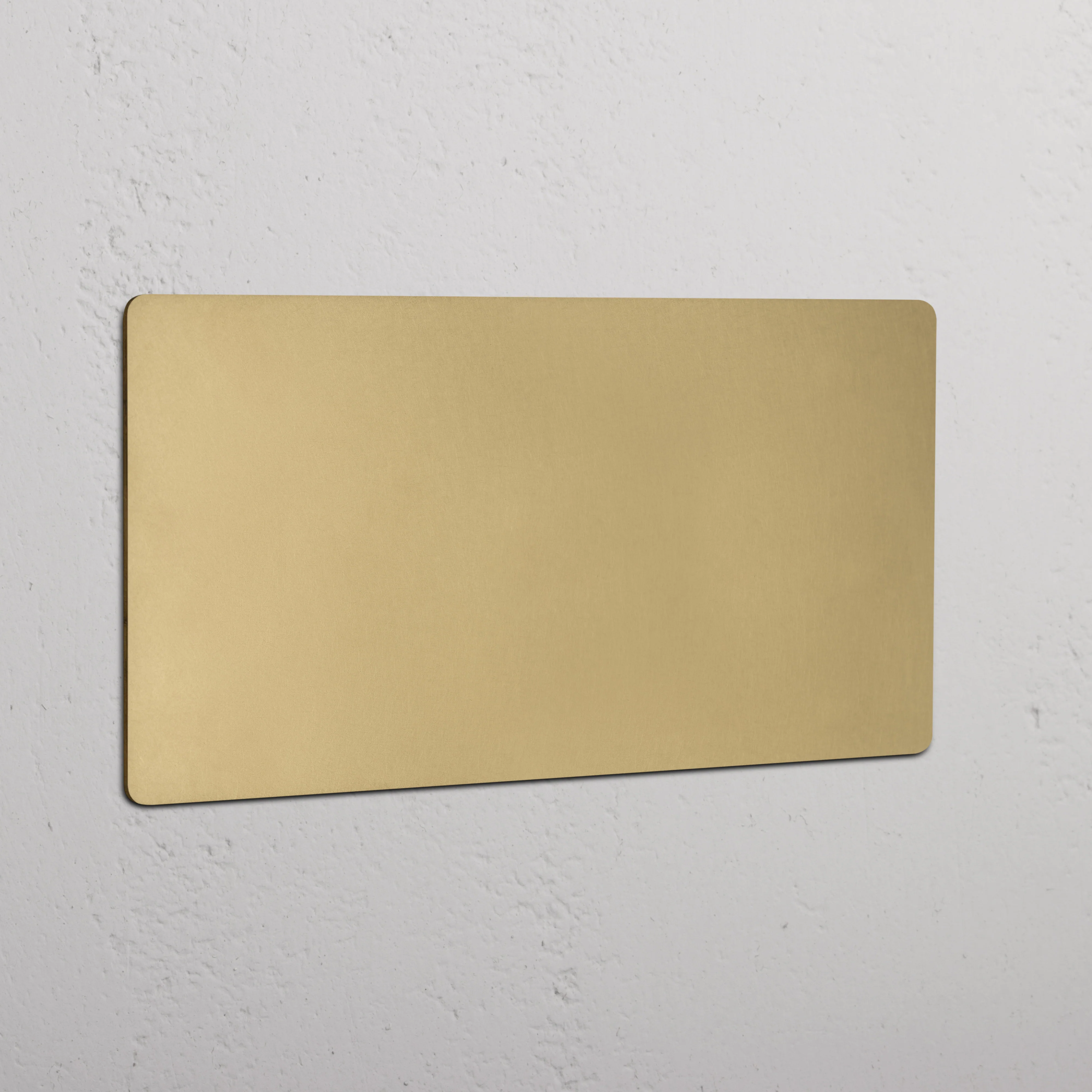 Kew 5G Blank Plate - Antique Brass