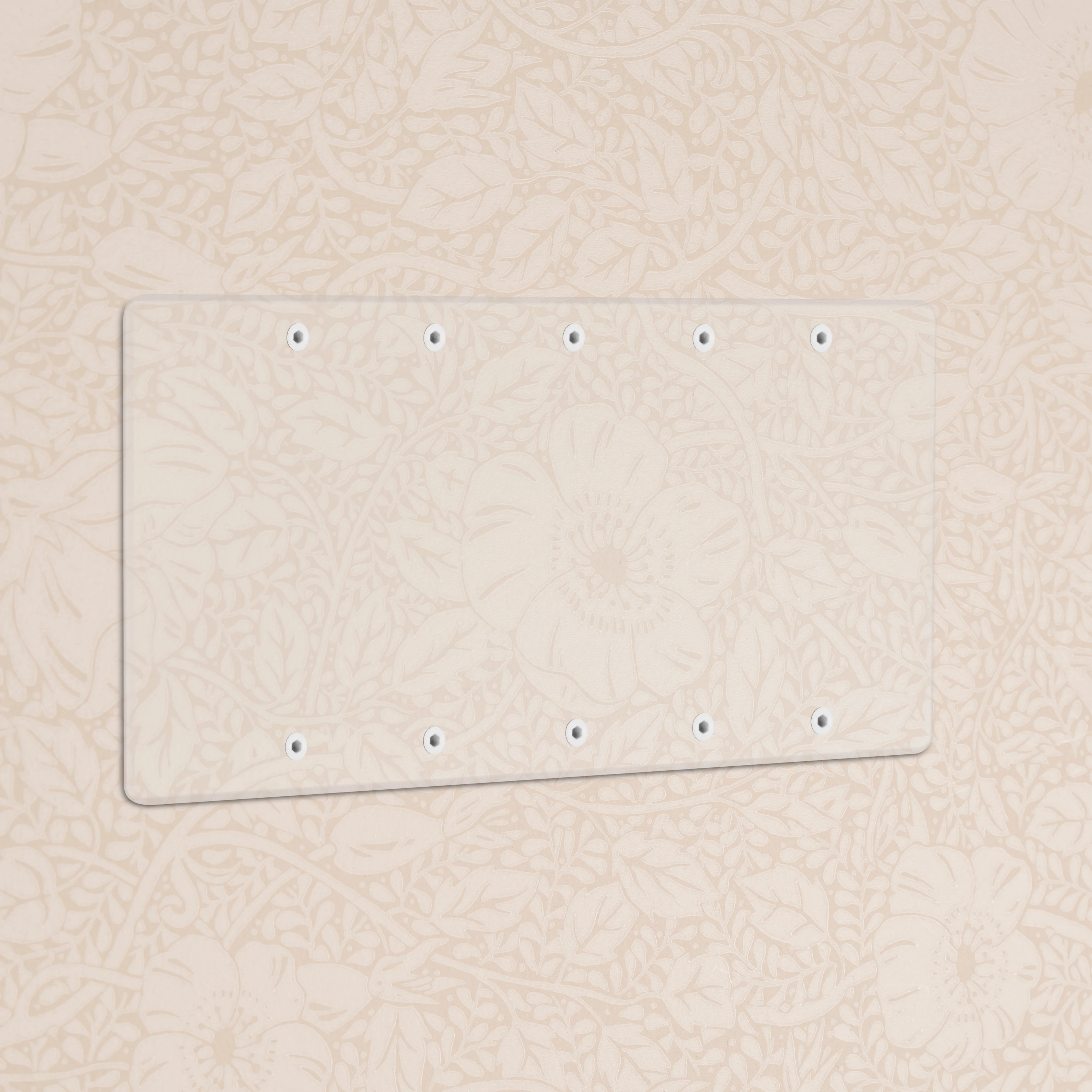 Kew 5G Blank Plate - Clear
