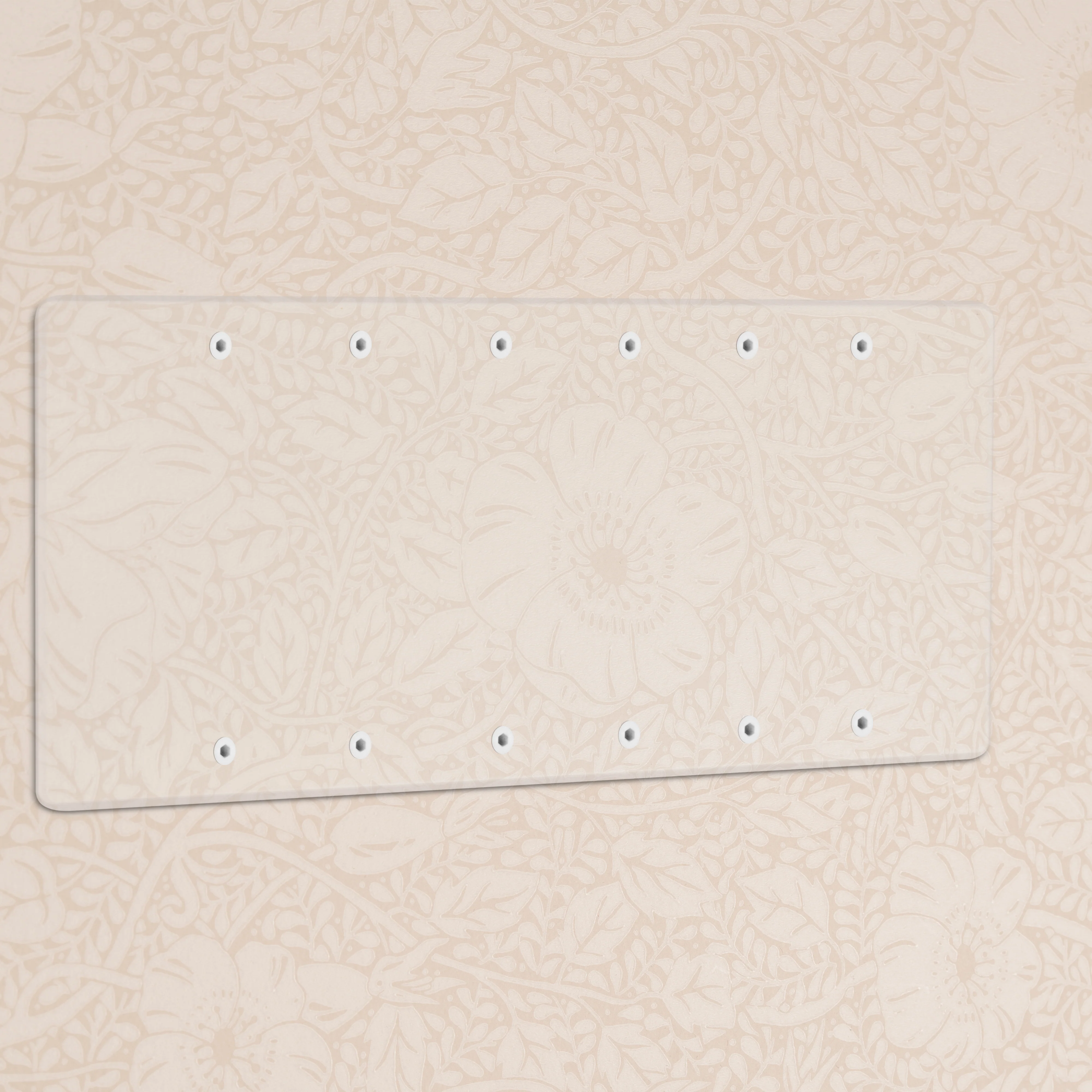 Kew 6G Blank Plate - Clear