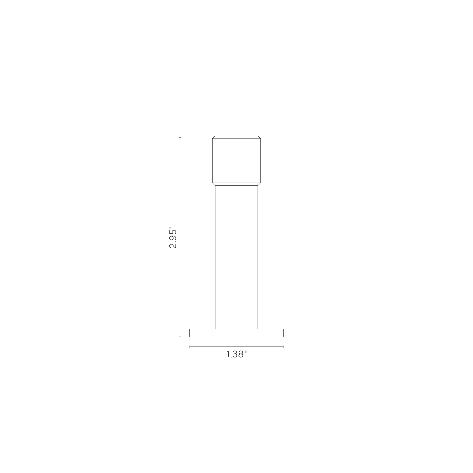 Montpelier Door Stop – Bronze - Image 3