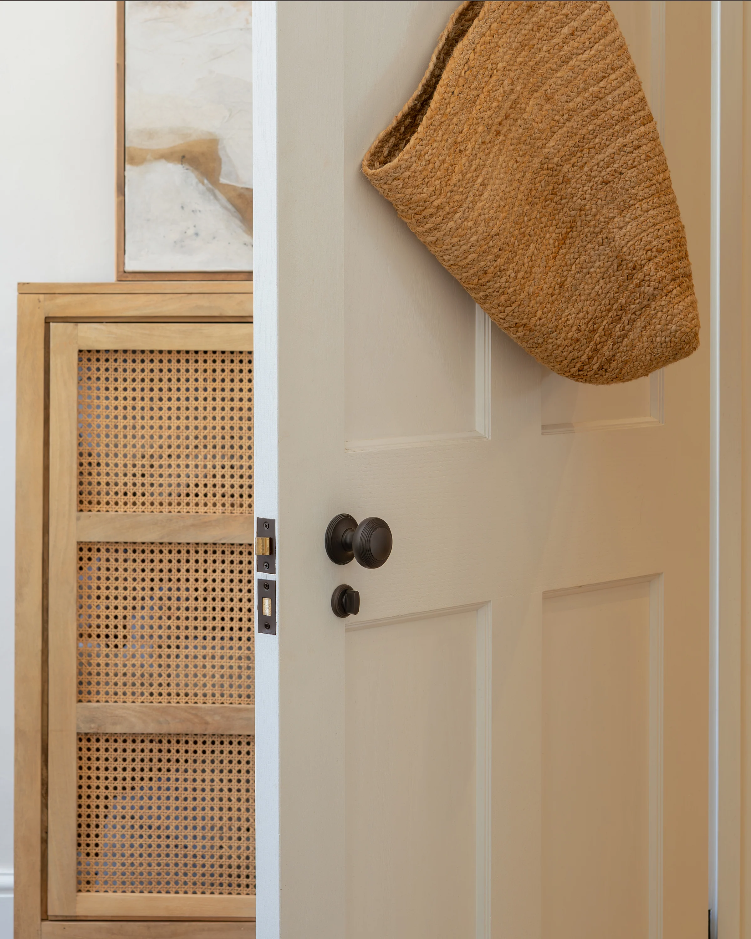 Poplar Passage Door Knob Set - Bronze - Image 3