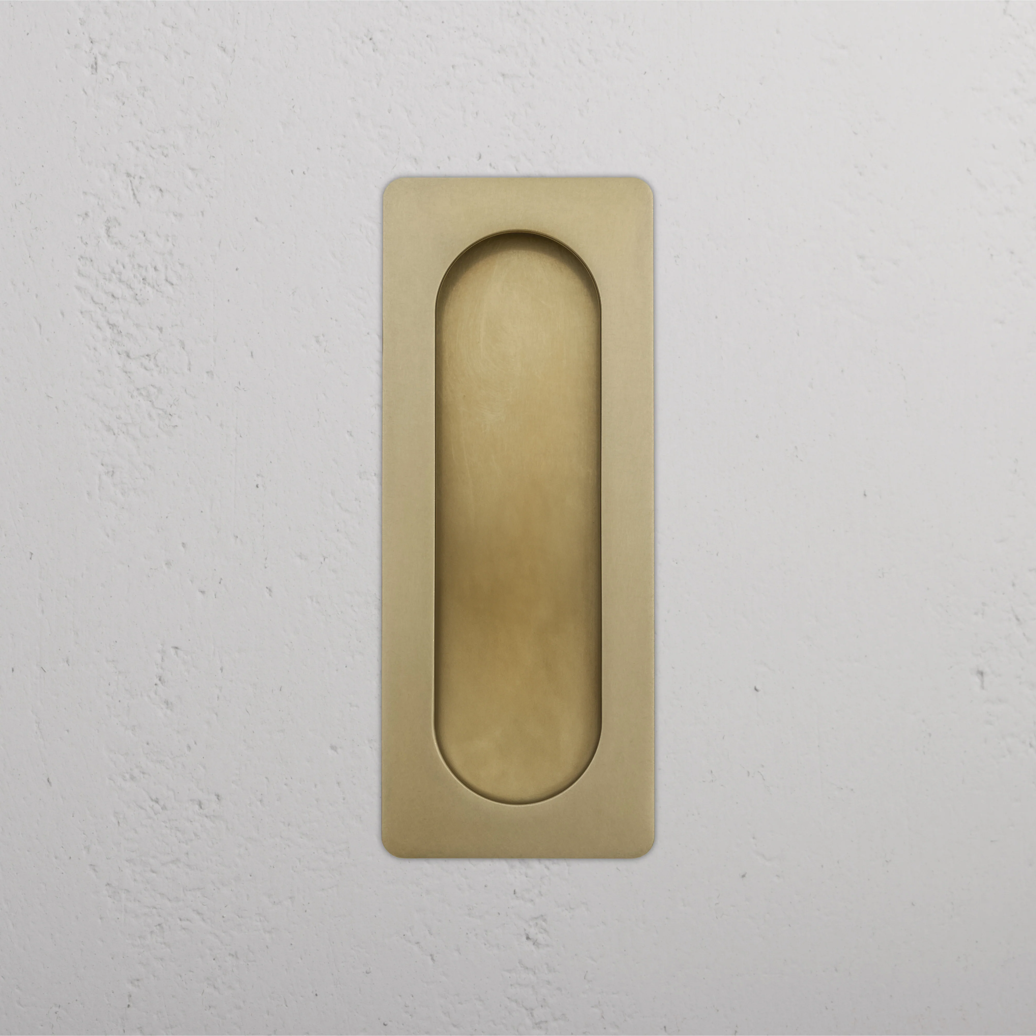Regent Recessed Medium Pull - Antique Brass - Image 2