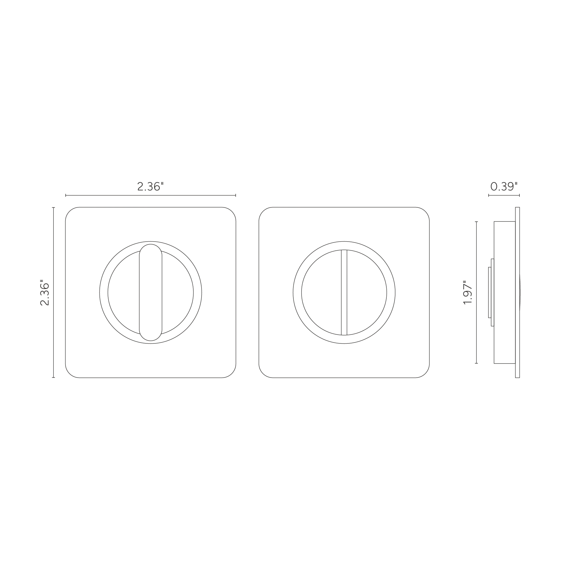 Regent Recessed Deadbolt - Polished Nickel - Image 6